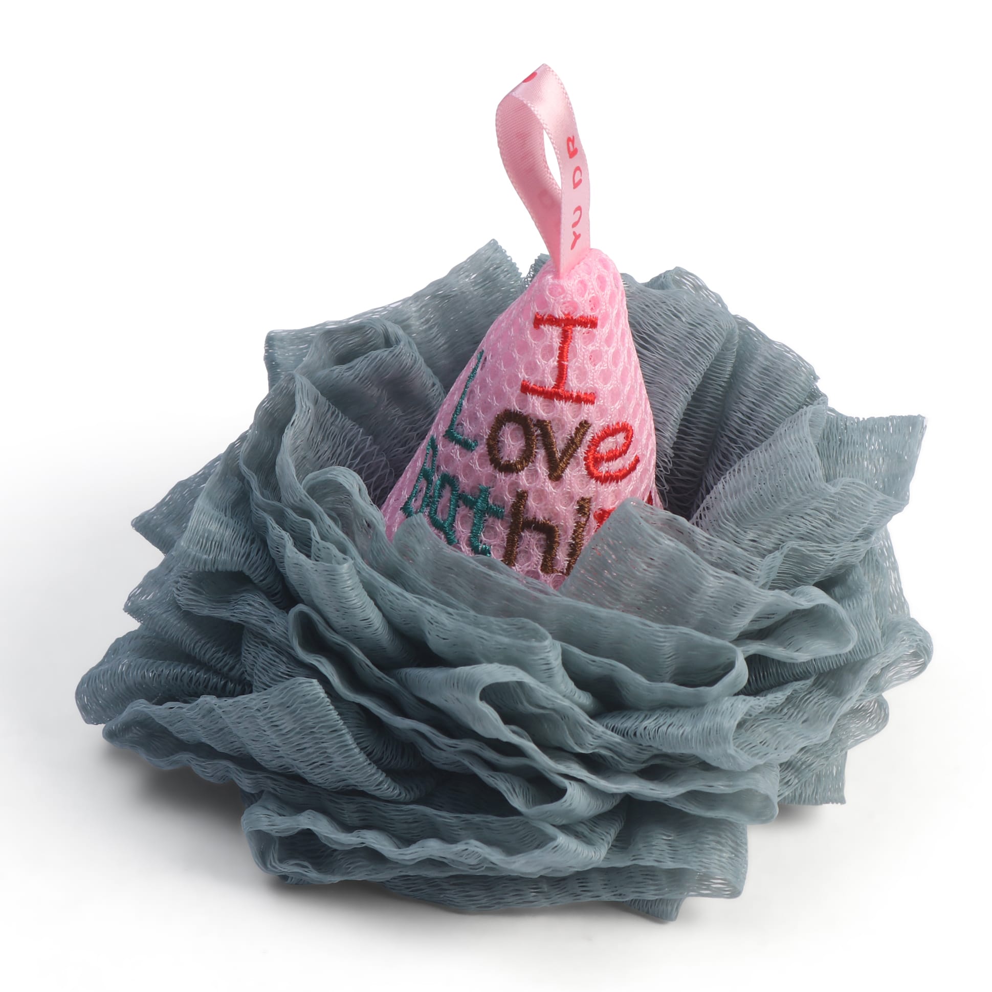 Bath Loofah Free size - Blue-image-18