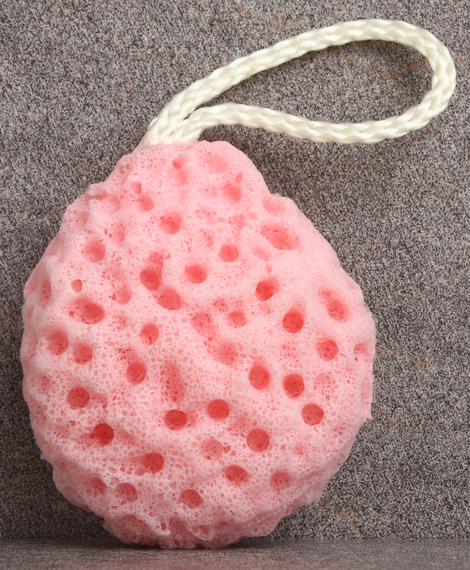 fab n funky Bath Sponge /Loofah with Hanging Loop Free Size - Pink-picture-12
