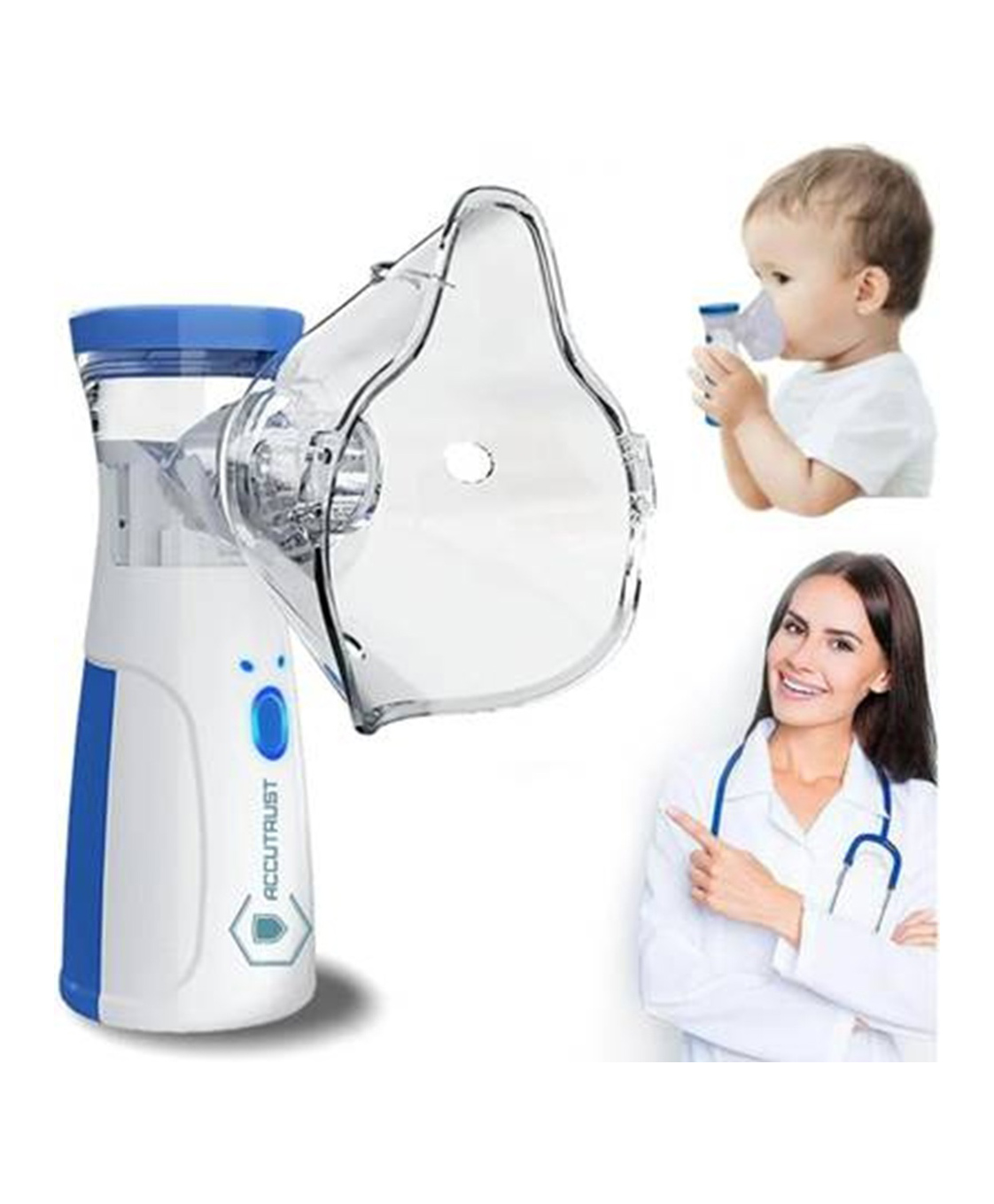boxot impex Portable Mesh Nebulizer No Noise, High Nebulization Rate, Personal Inhalers for Breathing Problems Lightweight, Travel Friendly for Adults & Kids. Multicolor-picture-26