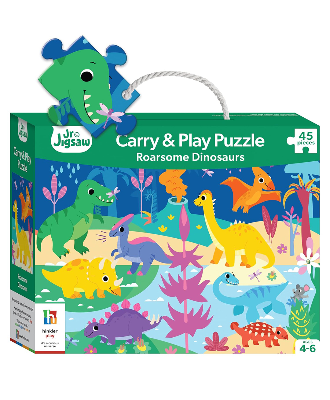hinkler books Hinkler Sweet Kawaii Jigsaw Puzzle Set, Carry & Play, Puzzle for Toddler, 45-Pieces Jigsaw Puzzle, Challenging, Learning and Fun, Activity Toys for Kids, Gifting Toys - Multicolor-picture-27