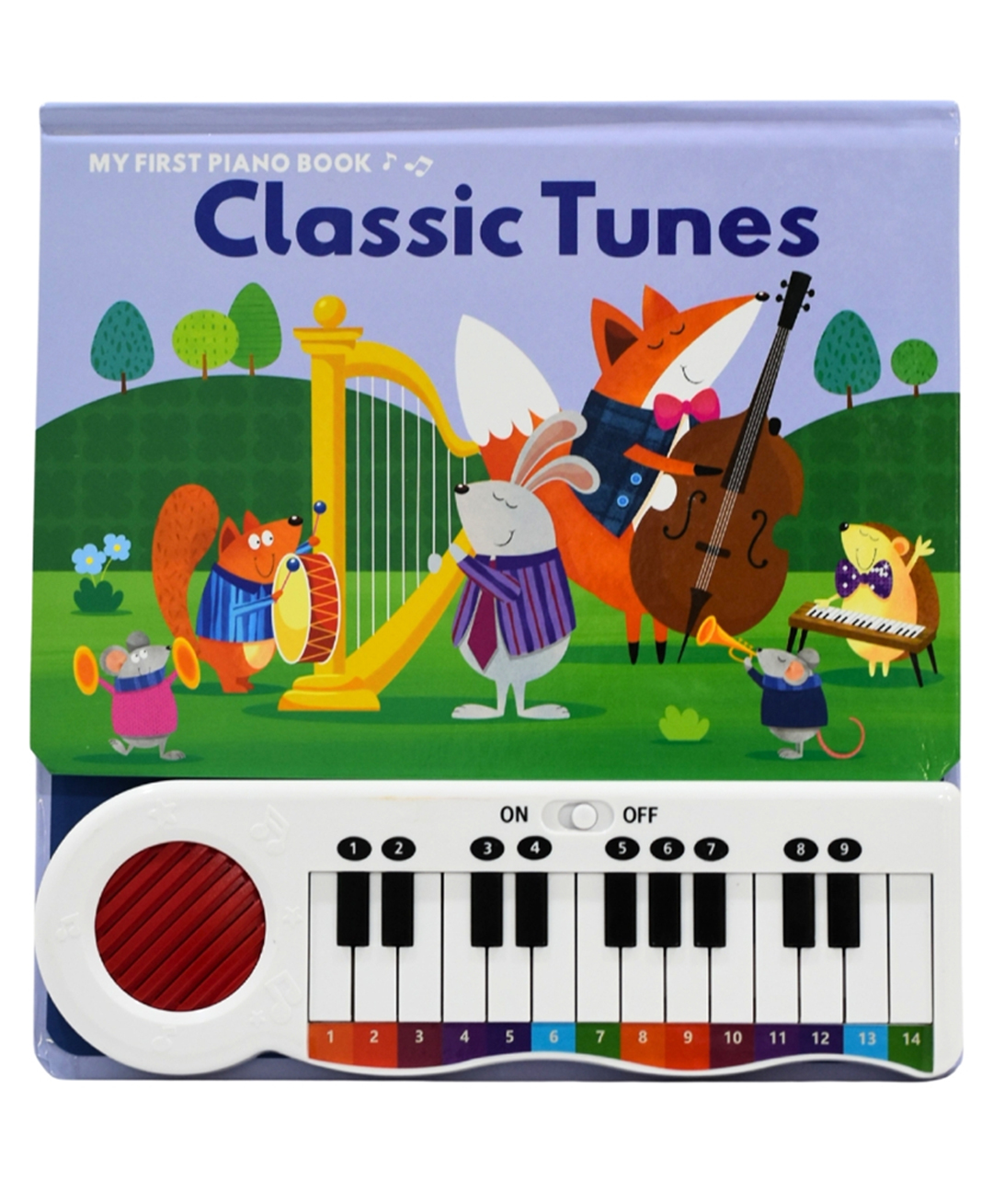 My First Piano Sound Book With Classic Tunes, Learn & Play, Interactive Piano Keys, Educational, Learning, Music Books for Toddlers, Kids Musical Activity Toy - English