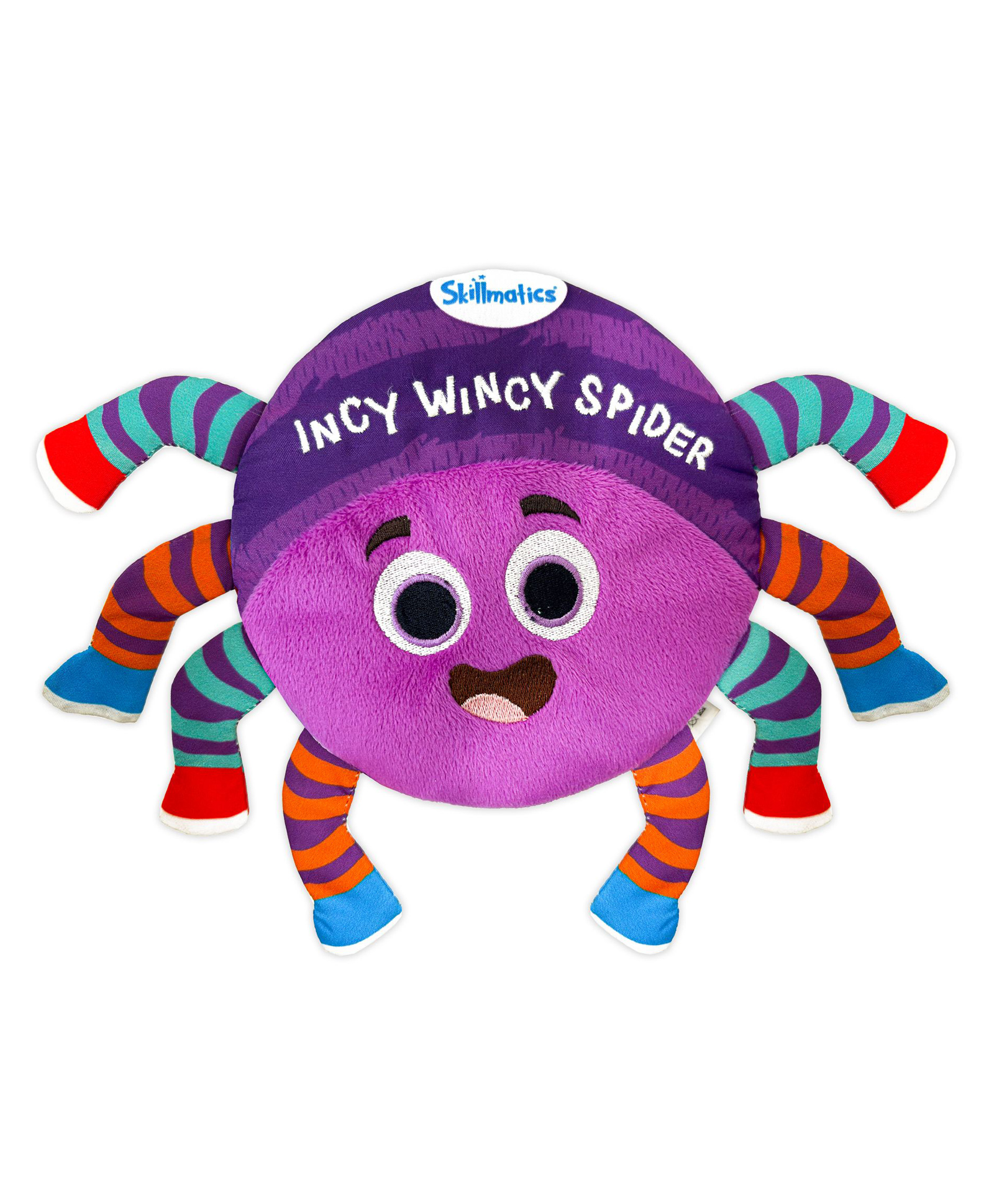 Skillmatics Sensory Cloth Book Incy Wincy Spider, Interactive Baby Book with Crinkle, Stretch & Lift-The-Flap Surprises, Early Learning & Sensory Play, Educational Toy & Gift for Babies 624 Months-image-26