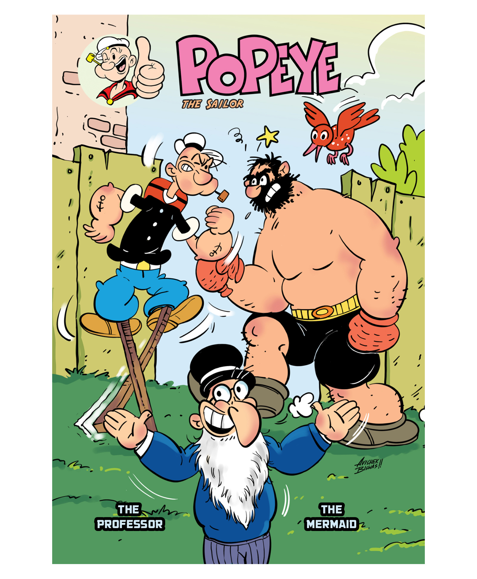 The Professor & The Mermaid: Popeye The Sailor by E.C Segar-image-12