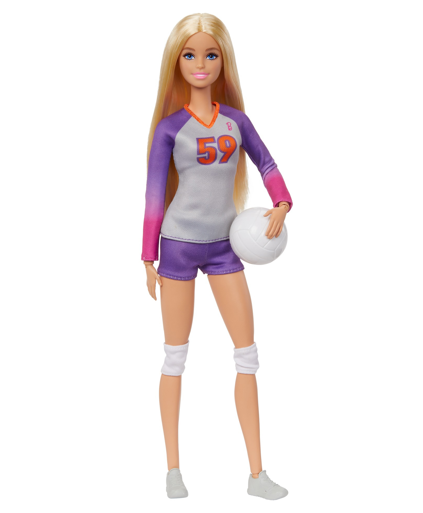 Barbie Height 27 cm Doll & Accessories Made to Move Career Volleyball Player Doll - Multicolour-picture-11