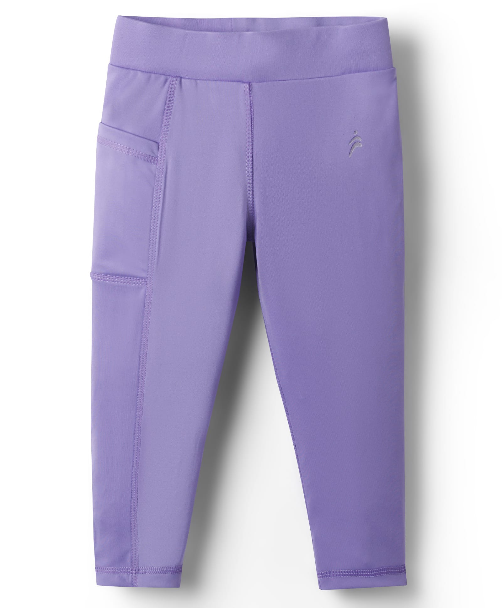 Pine Active Knit Solid Full Length Premium Ultra Comfort Super Stretch Aero soft Leggings - Purple