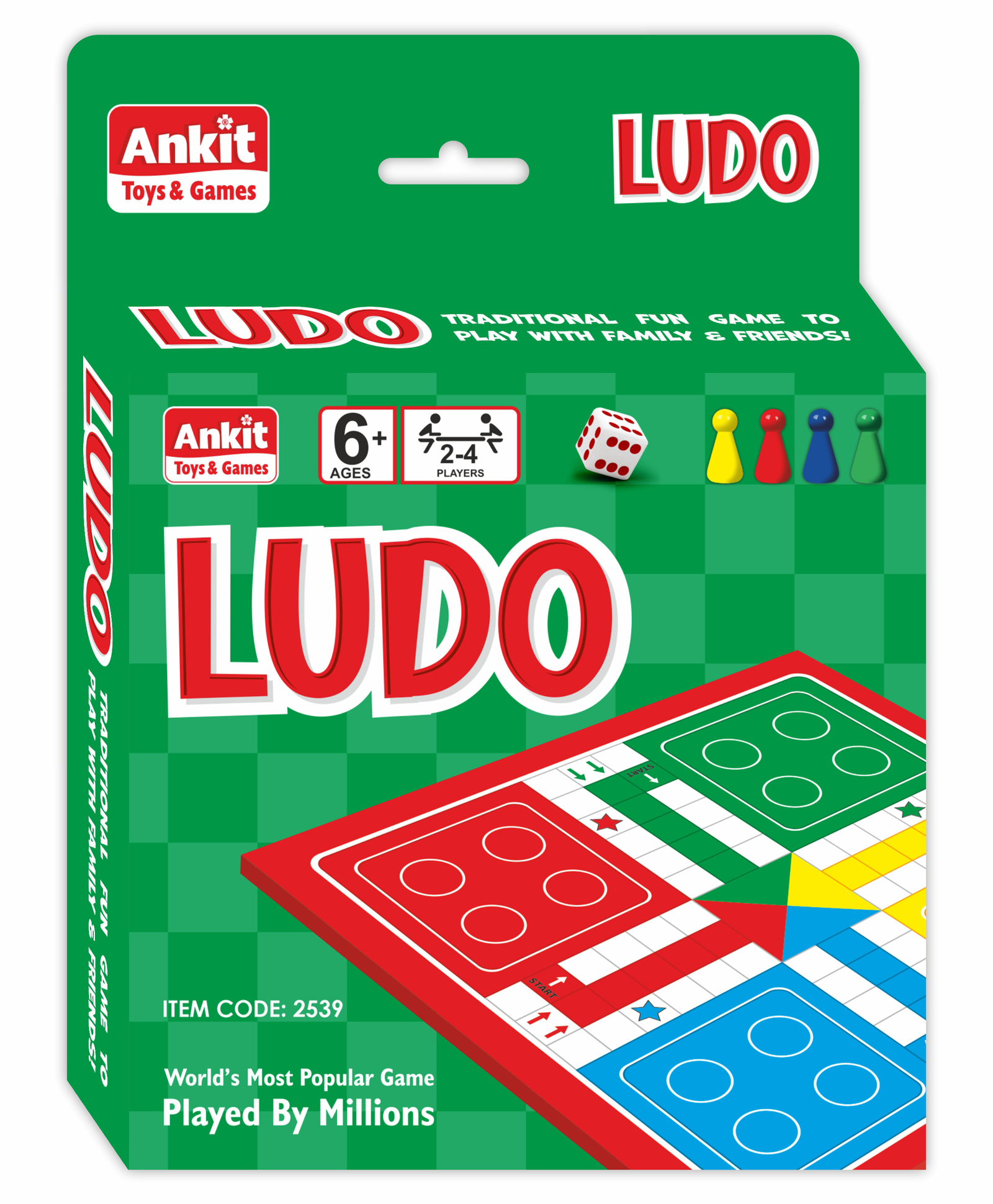 Ankit Toys & Games Compact Ludo Board Game | Travel-Friendly Classic Family Game for Kids & Adults Board Game Accessories-image-44