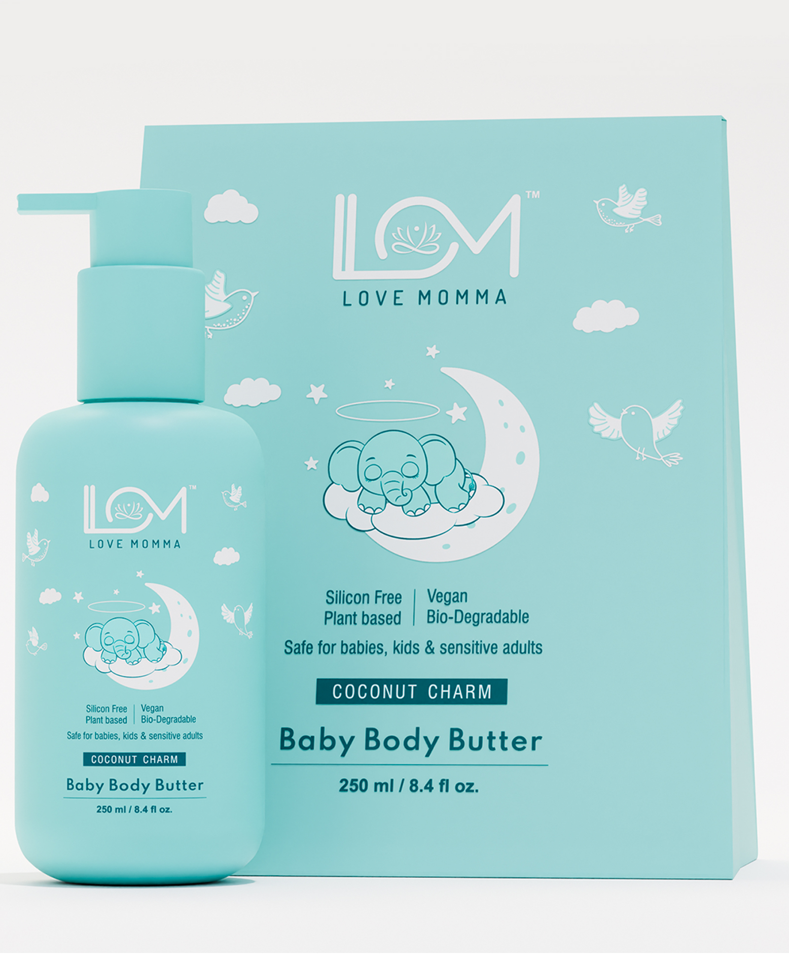 Love Momma Coconut Charm Baby Body butter, 250ml-image-29
