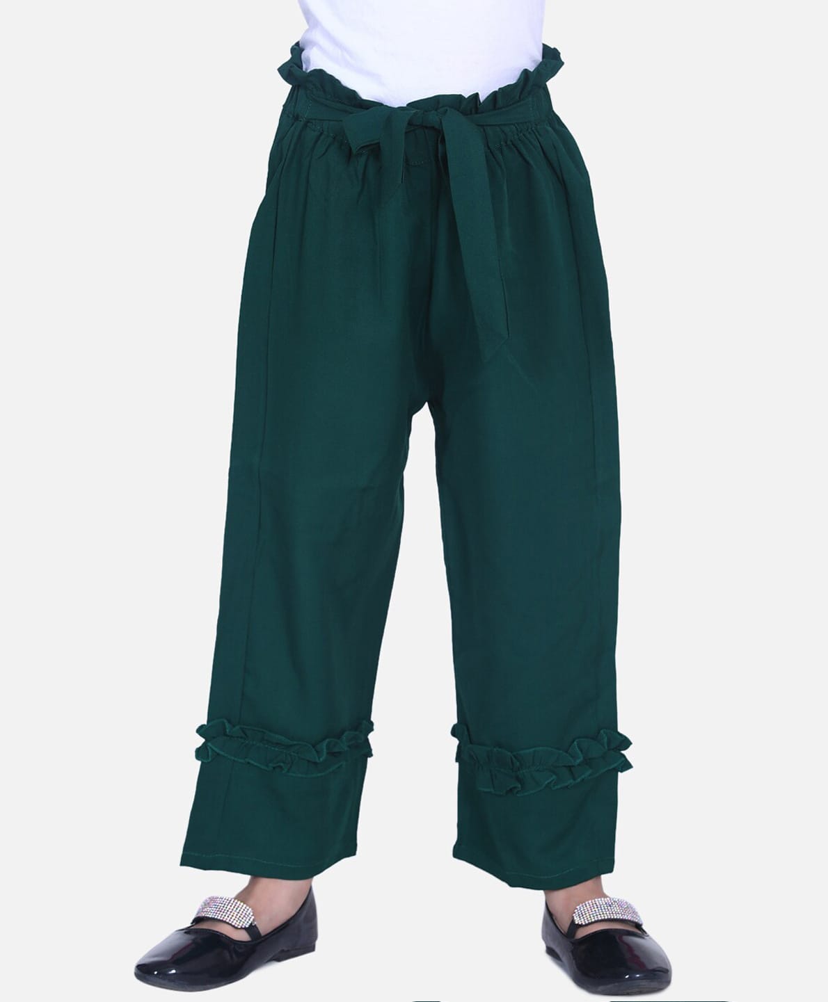 Cutiekins Rayon Woven Solid Pants - Green-picture-28