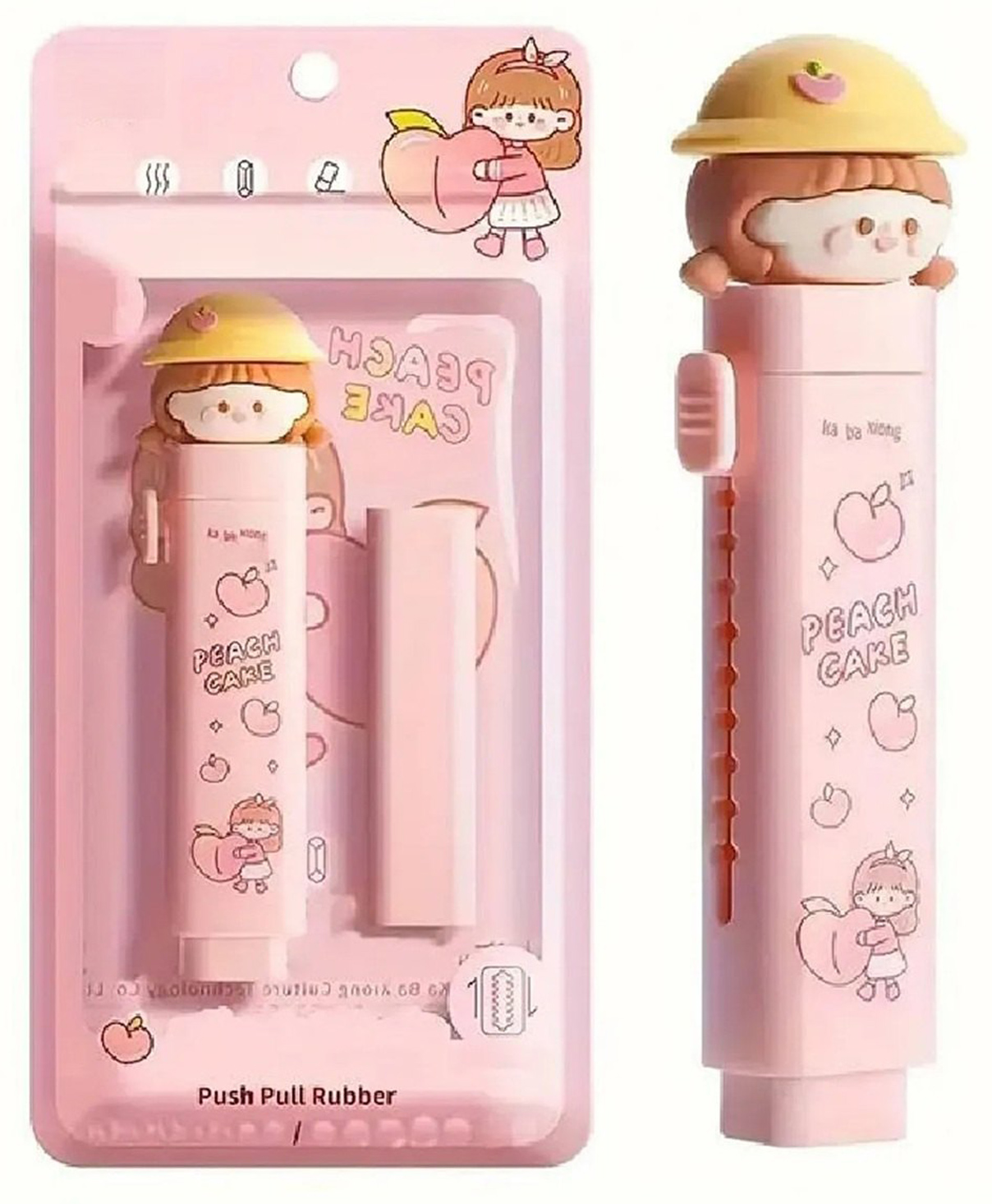 COMERCIO Fancy Erasers for Kids, Cute Girl Cutter Shaped Erasers Set for Kids - Multicolor-picture-8