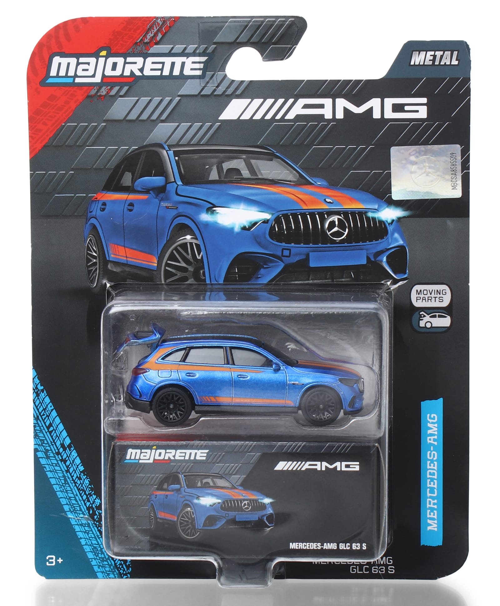 Majorette Mercedes-AMG Deluxe Die Cast Cars - Royal Blue-image-6