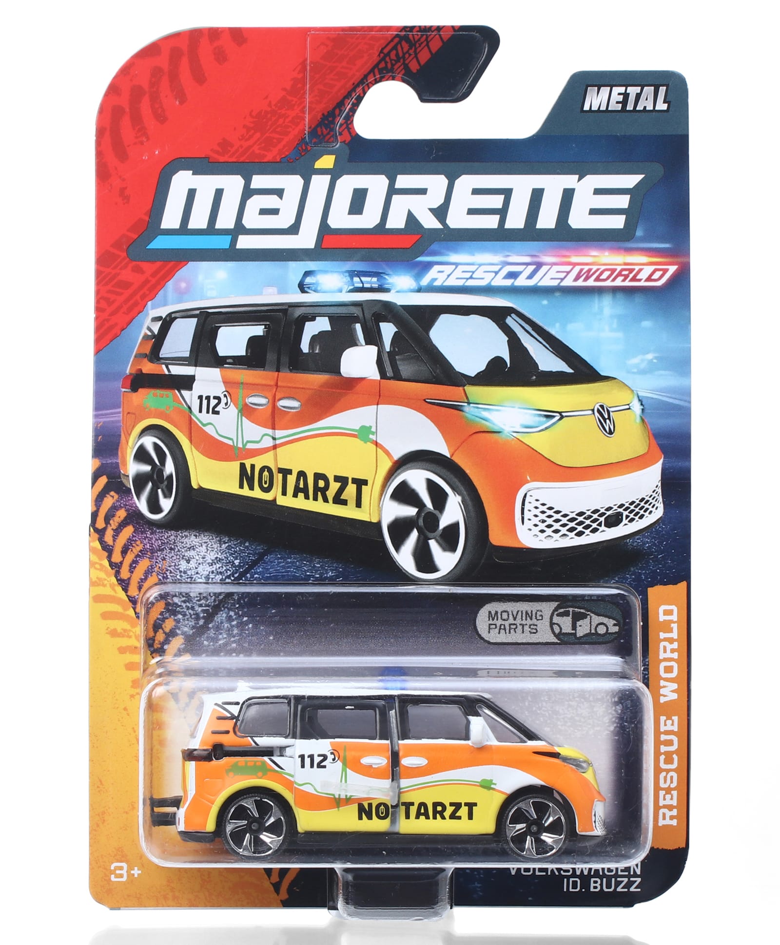 Majorette Rescue World Premium Die Cast Car - Multicolor-picture-22