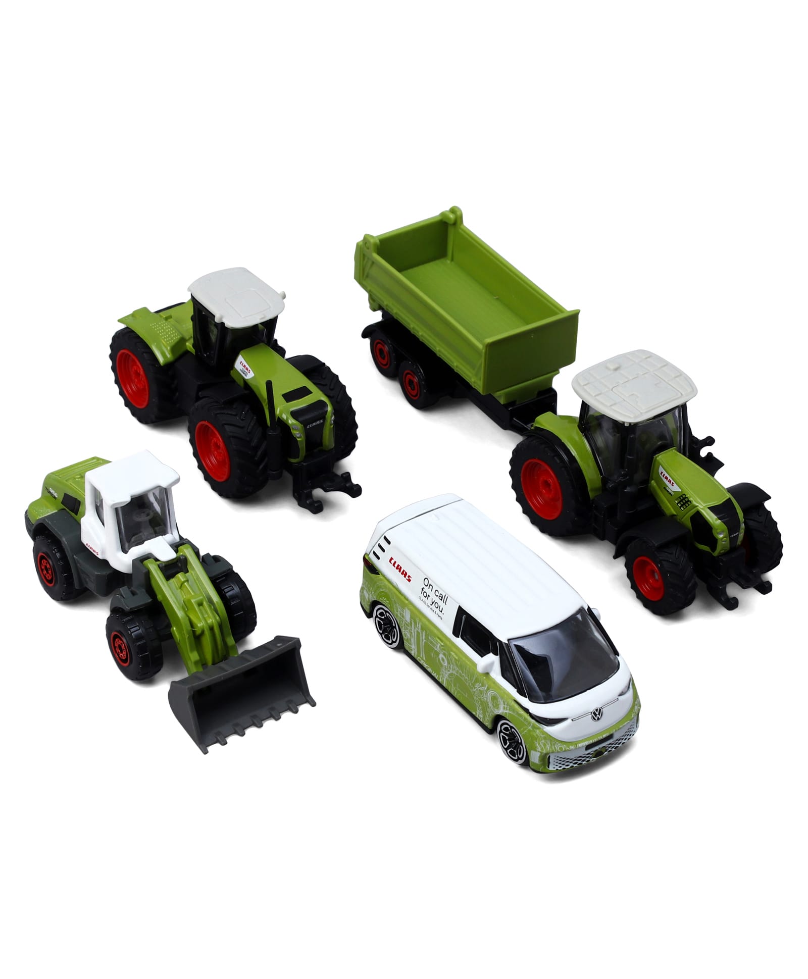 Majorette Claas Farm Die Cast Cars Gift Pack Set of 5 - Multicolor-image-49