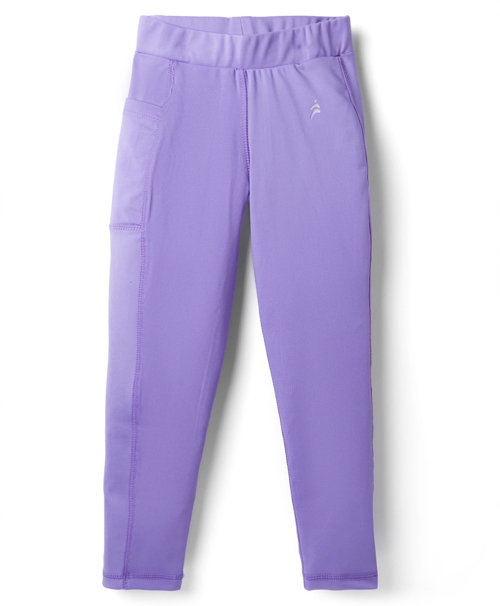 Pine Active Premium Ultra Comfort Super Stretch Aero Solid Colour Capri Leggings - Purple
