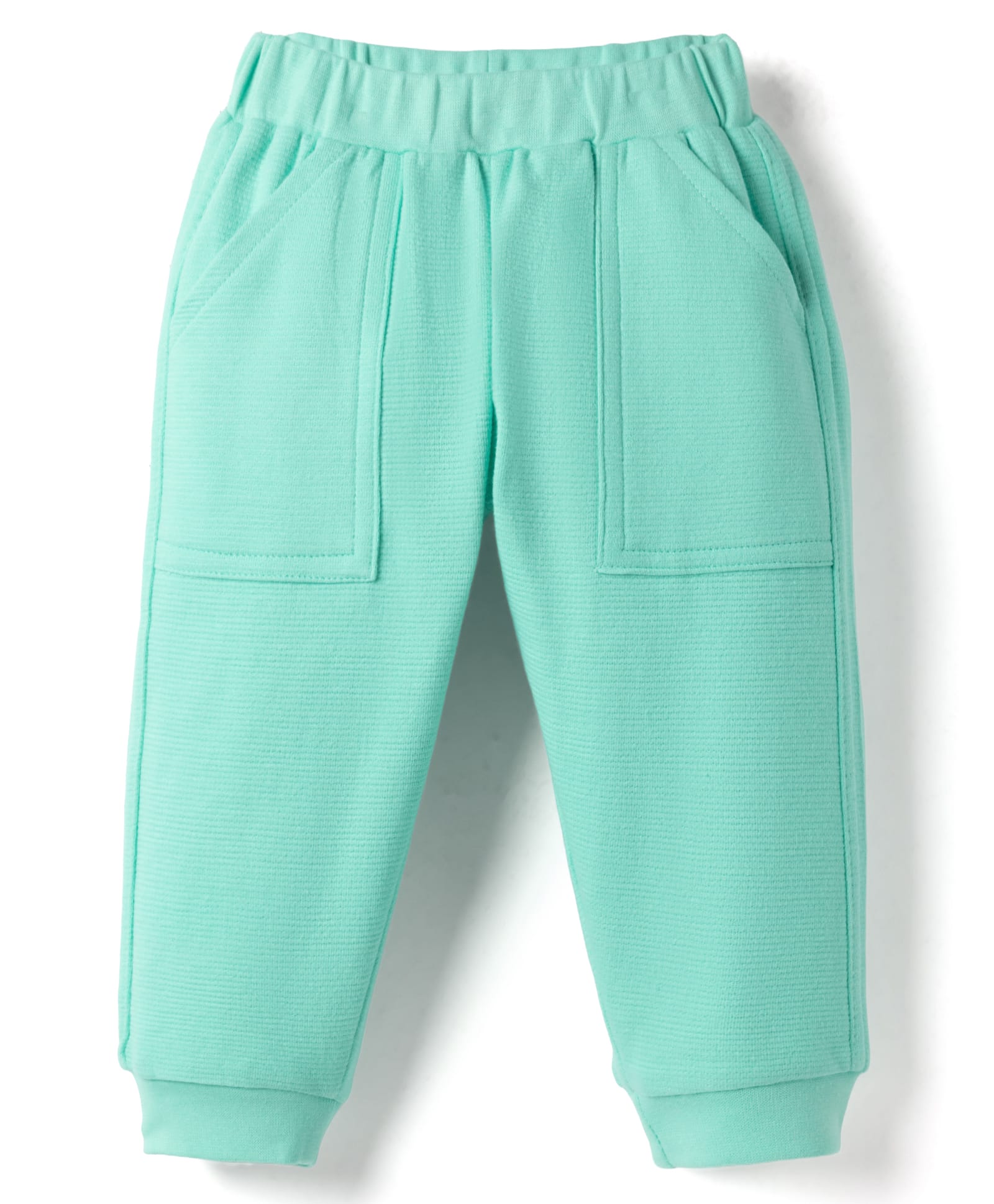 Zero Knit Full Length Solid Lounge Pant - Sea Green-picture-25