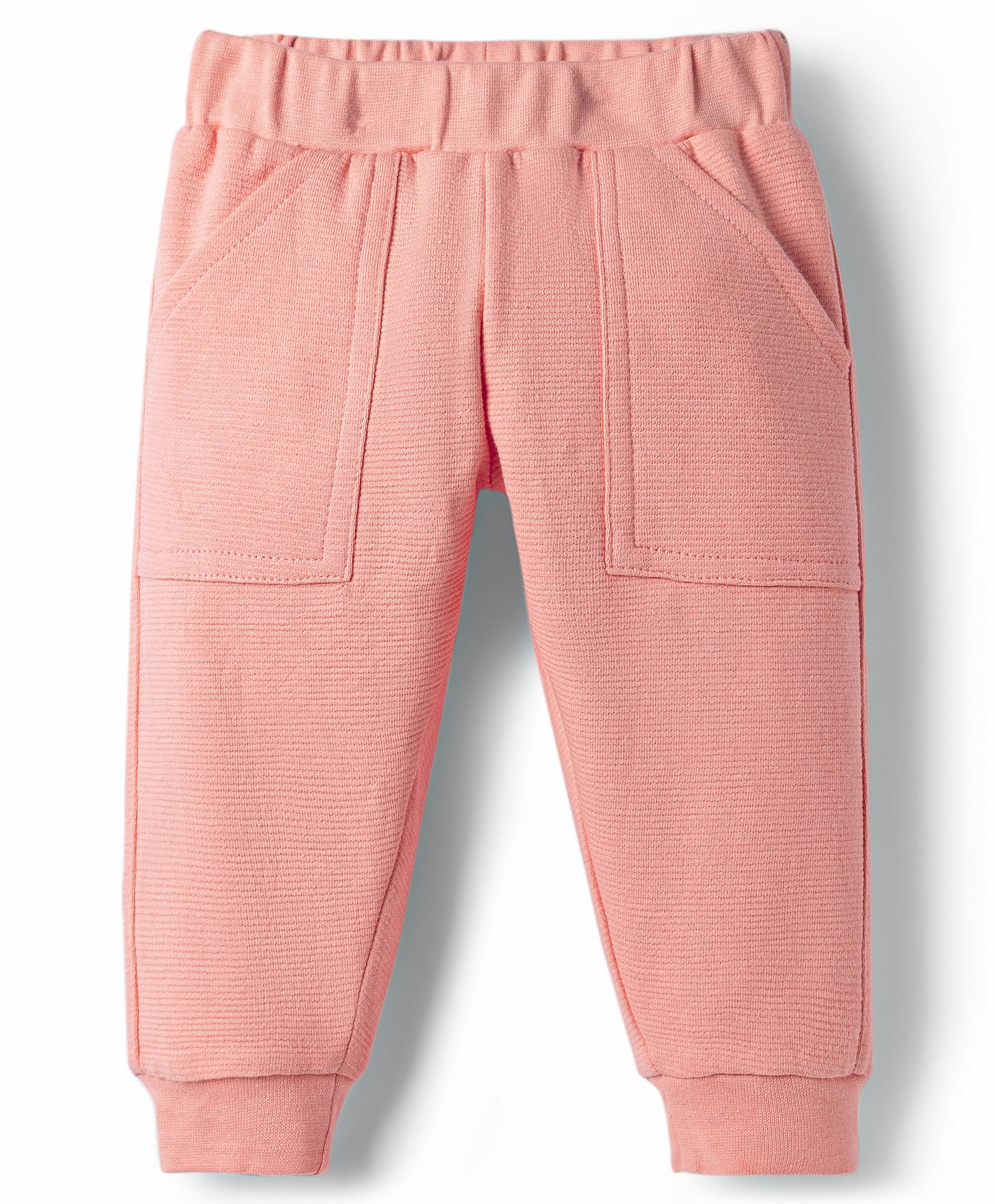 Zero Knit Full Length Solid Lounge Pant - Pink-picture-38