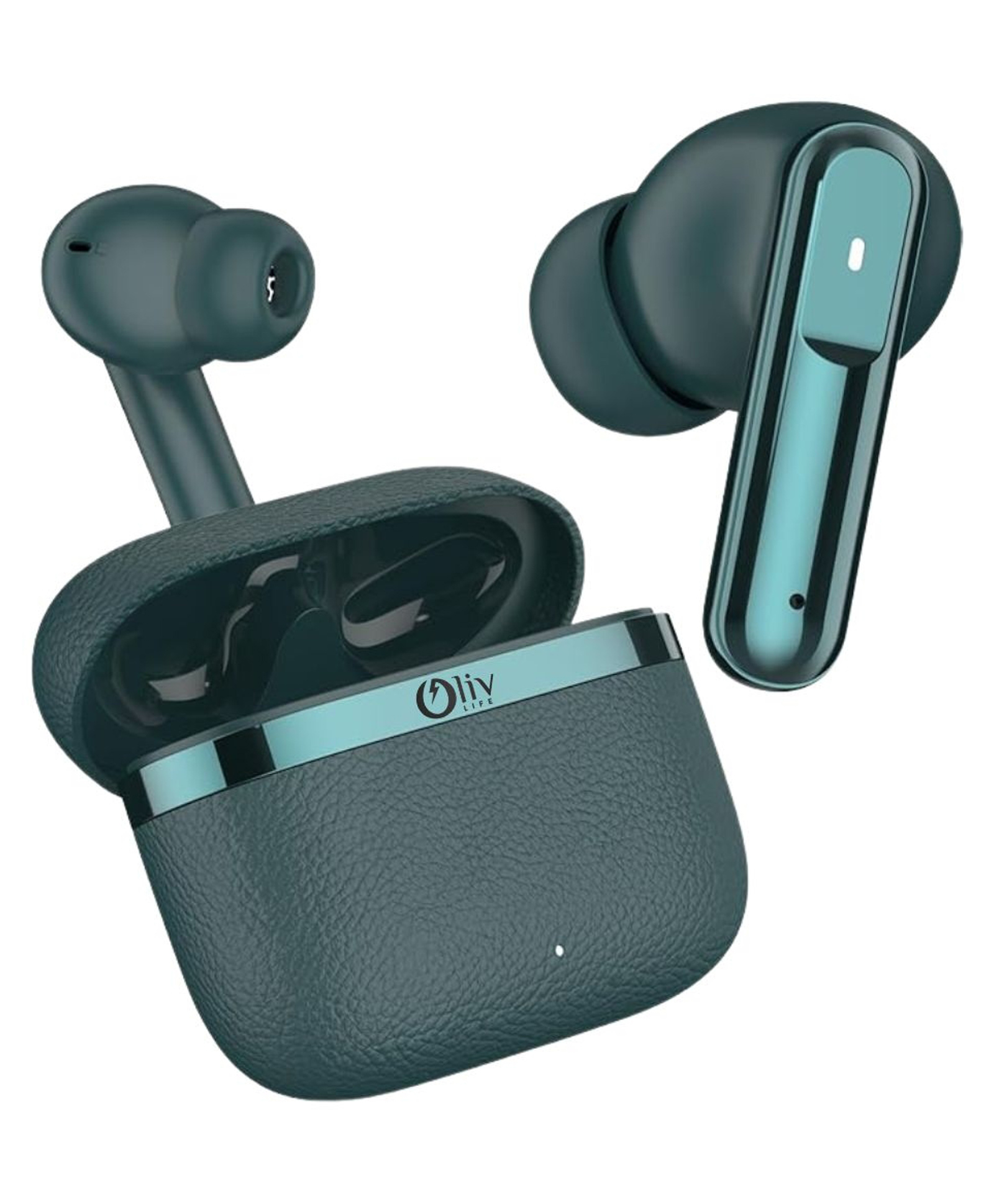 Olivlife Bolt Wireless Bluetooth Earbuds, Bluetooth 5.0 in-Ear Headphones with ENC Mic, 30H Playtime, Deep Bass, Premium Sound, Type-C Fast Charging Case-picture-15