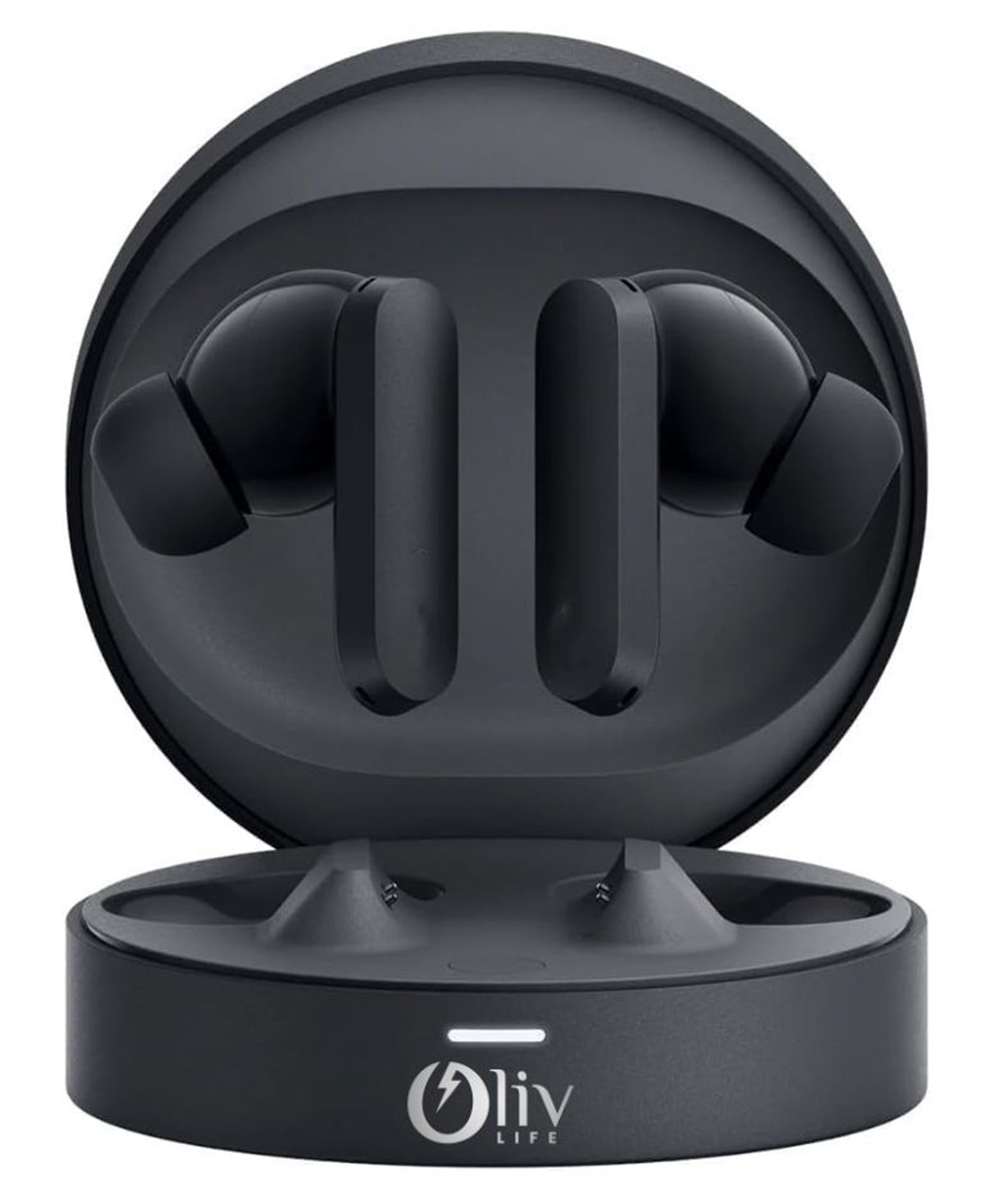 Olivlife Orbit Wireless Bluetooth Buds, Bluetooth 5.0 in-Ear Headphones with ENC Mic, 30H Playtime, Deep Bass, Premium Sound, Type-C Fast Charging Case, Ultra-Light Design-image-5
