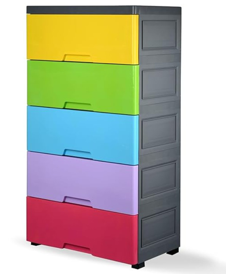 Rasvesh Chest of Drawers Versatile Drawer Organizer & Storage Box for Neat and Tidy Storage Solutions & Monkey Print - Multicolor-picture-12