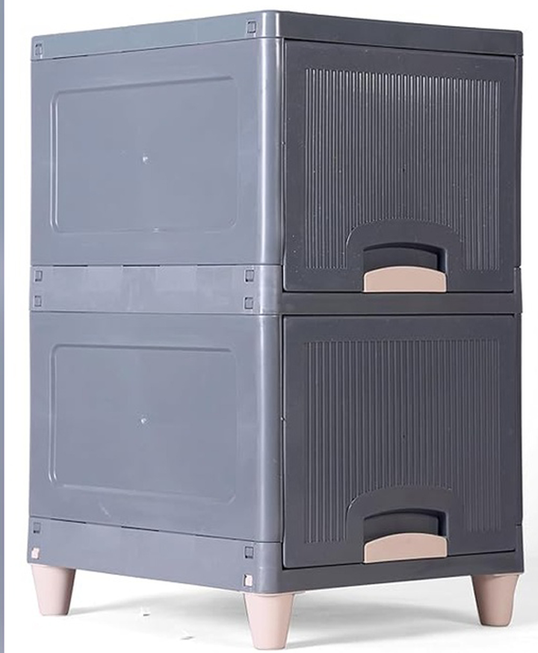 Rasvesh Plastic Modular Drawer Storage Chest of Drawers Organizer Storage Box, Large Stomo Racks for Multipurpose grey 2xl-image-47