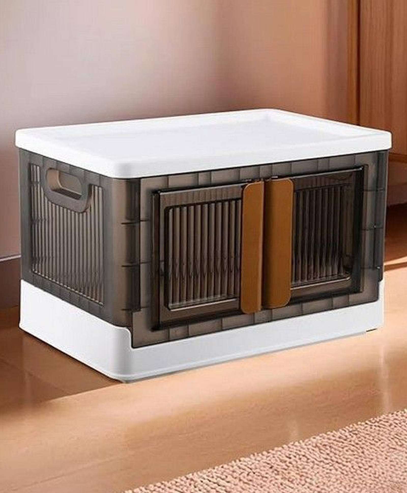 Rasvesh Multipurpose Modular Storage Stackable Box, Kitchen & Home Essentials Organizer Storage Box Cabinet , Almira Set for Stationary 1 layer , Black-picture-26