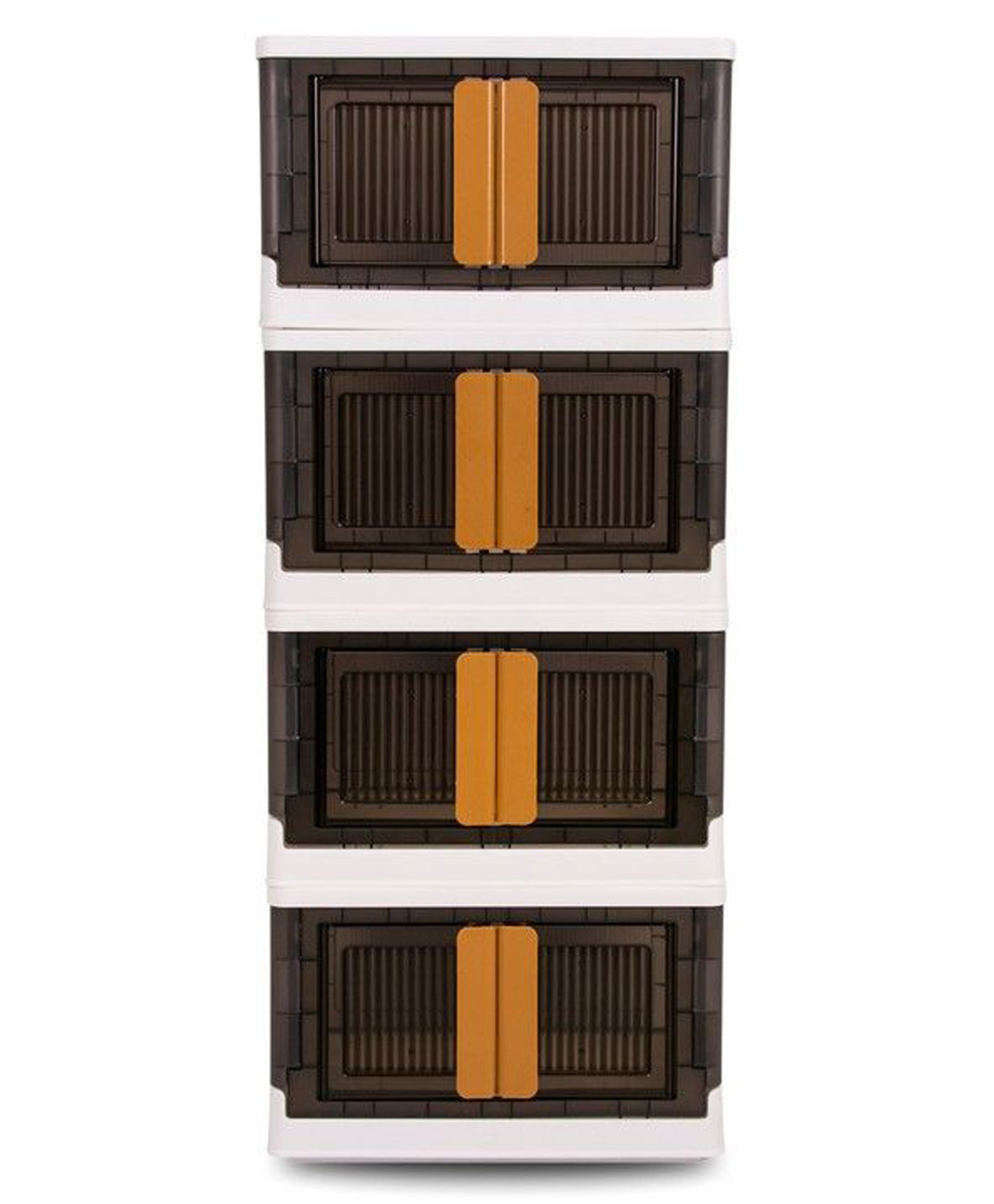 Rasvesh Multipurpose Modular Storage Stackable Box, Kitchen & Home Essentials Organizer Storage Box Cabinet , Almira Set for Stationary 4 layer , Black-picture-16