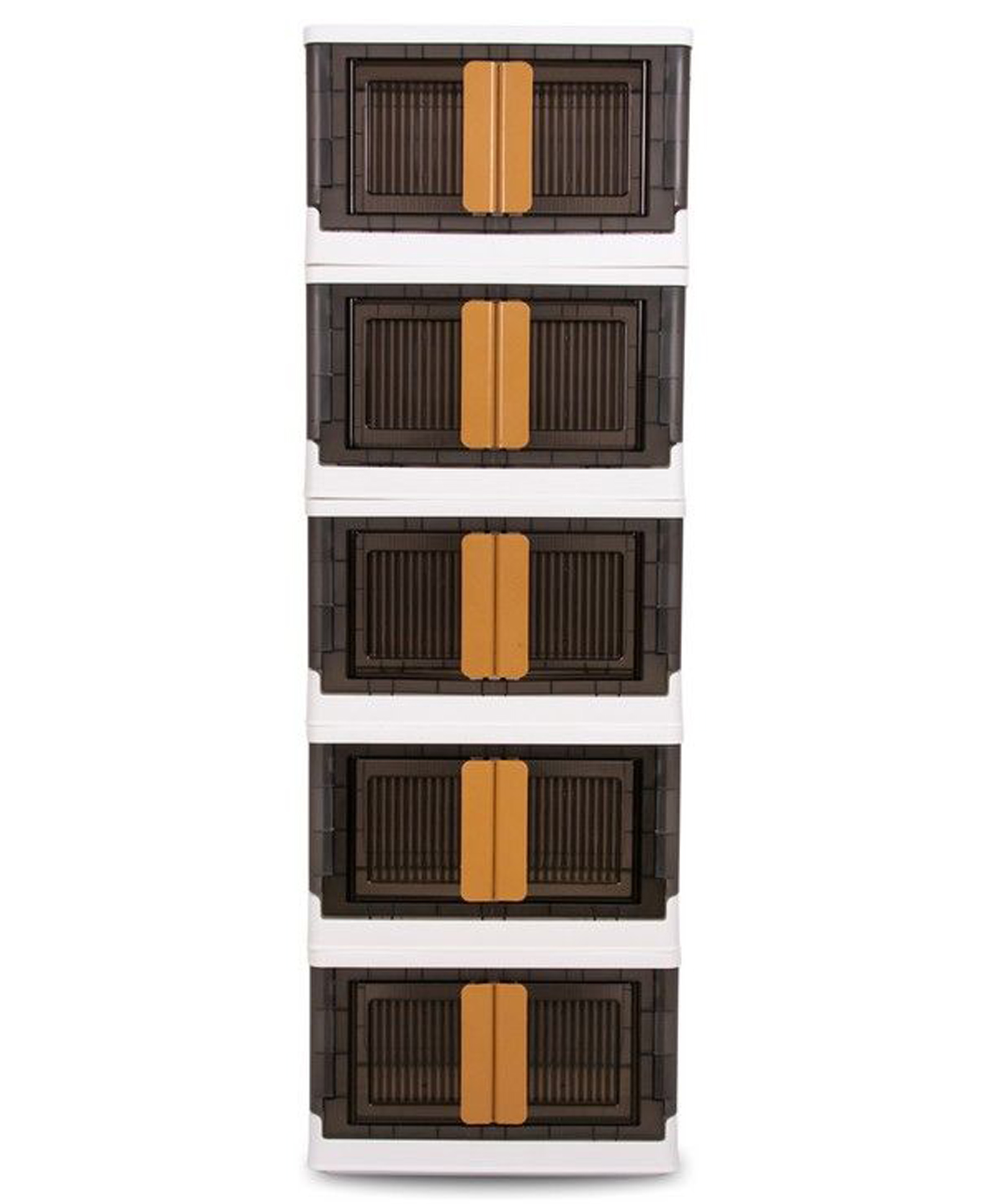 Rasvesh Multipurpose Modular Storage Stackable Box, Kitchen & Home Essentials Organizer Storage Box Cabinet , Almira Set for Stationary 5 layer , Black-picture-27