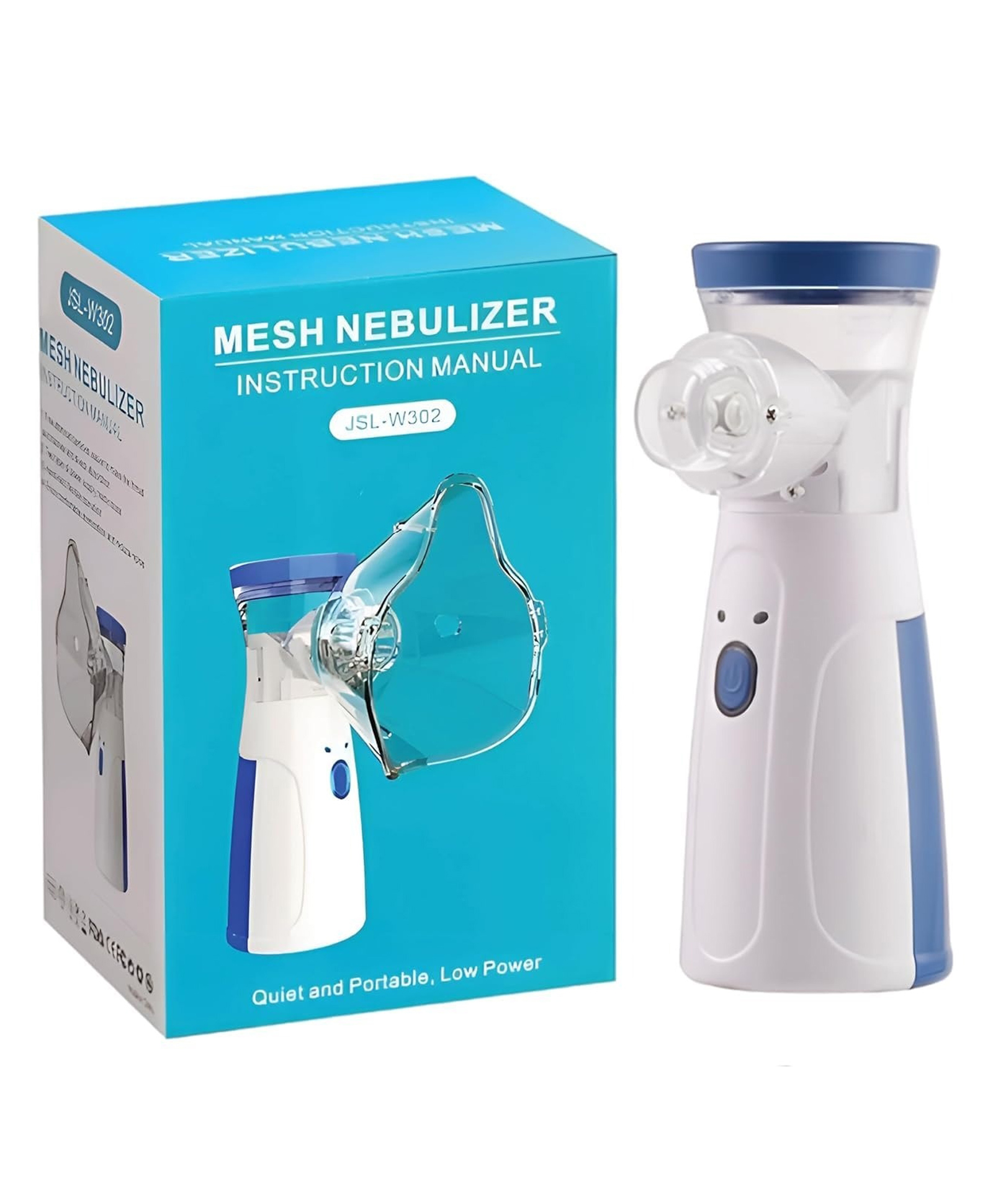 Ortis Portable Mesh Nebulizer No Noise Suitable for Kids.
