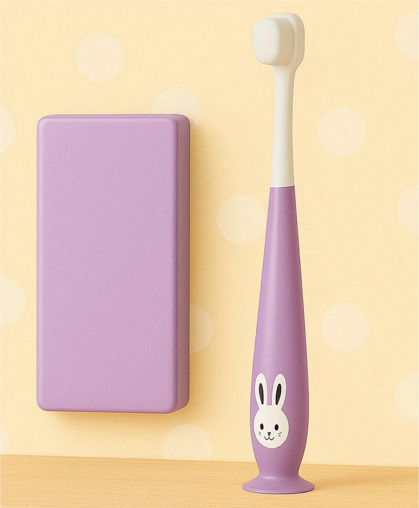 Mihar Essentials Baby Toothbrush I Supersoft Bristles & Section Cup Base Tooth Brush for Kids/Babies/Toddlers - Purple (Pack of 1)-picture-10