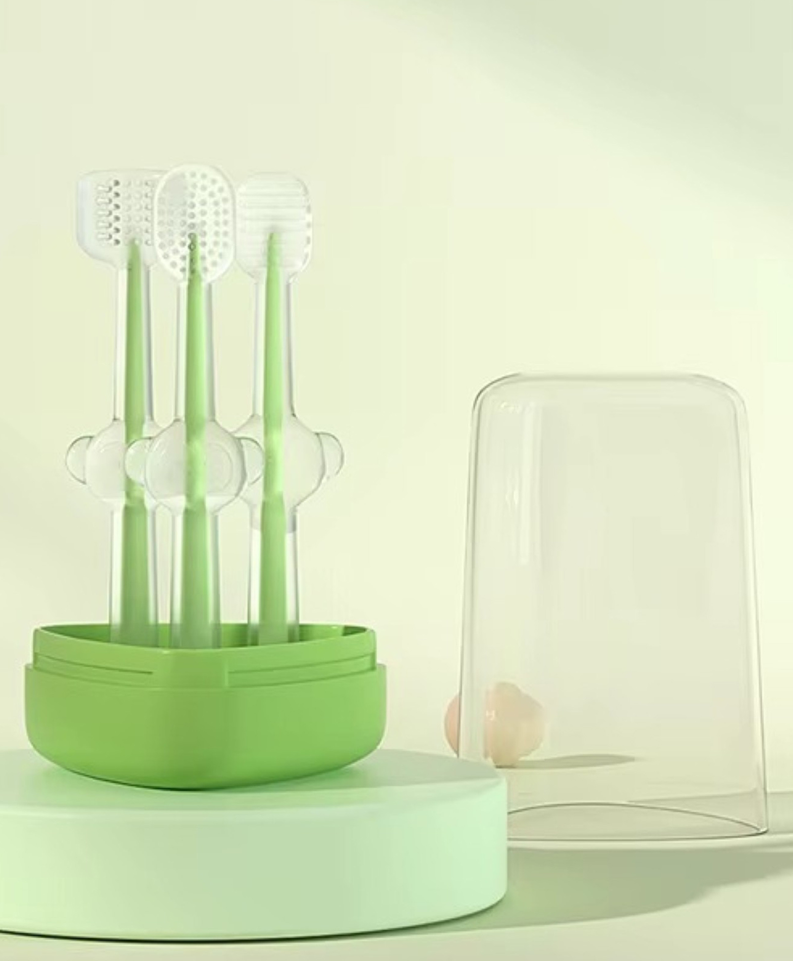 MIHAR ESSENTIALS 3 in 1 Toothrbush Set - Green-picture-47