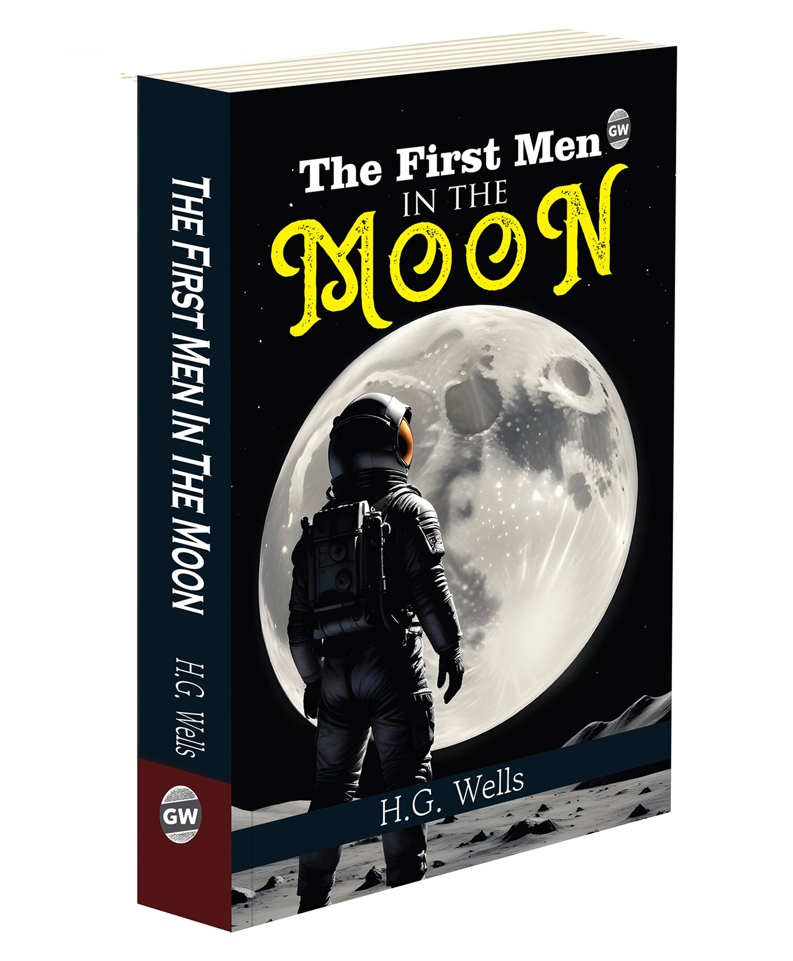 gowoo The First Men in the Moon :- H.G. Wells classic, early science fiction novel, space exploration story, English literature sci-fi, timeless adventure-picture-12