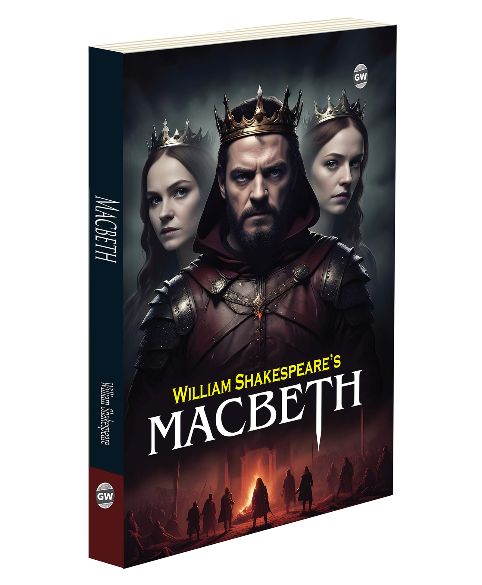 Macbeth (Paperback) :- Shakespeare tragedy, English literature classic, famous drama play, world literature story, timeless Shakespeare work-image-3