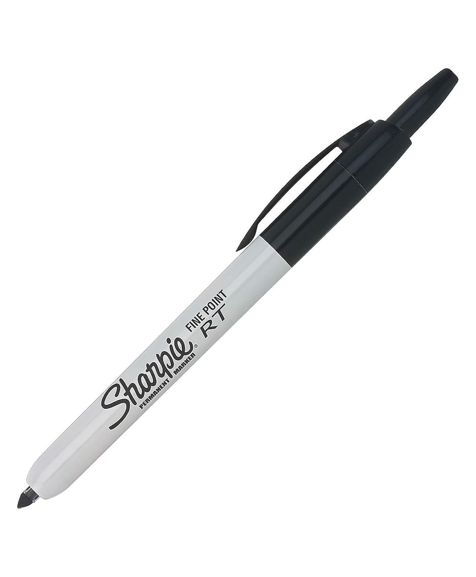 Sharpie Retractable Fine Point Permanent Marker Black | Single-image-11