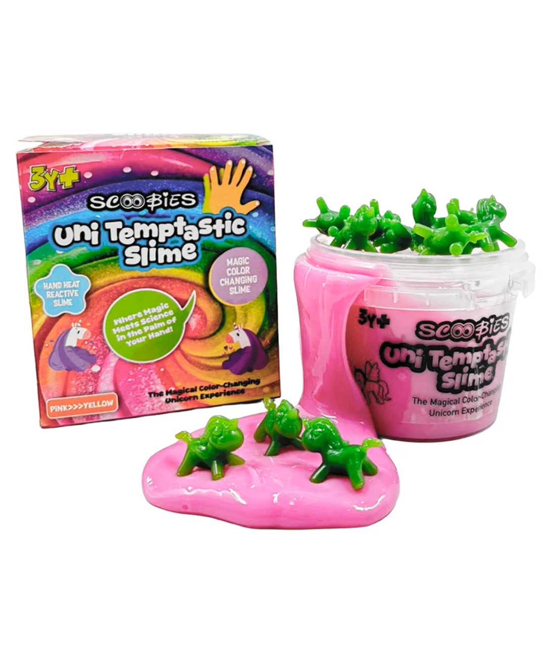Scoobies Uni Temptastic Slime: Color-Changing Slime Play with wall sticking Uni Dawdlers for Sensory Fun & Creative Play-image-34