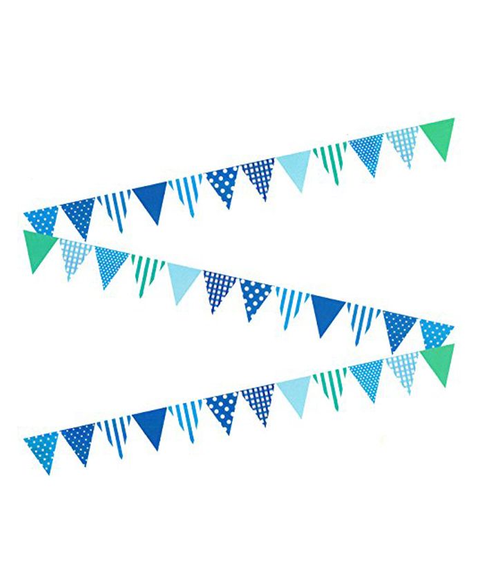 Amfin Multi Design Flag Banner - Blue-image-40