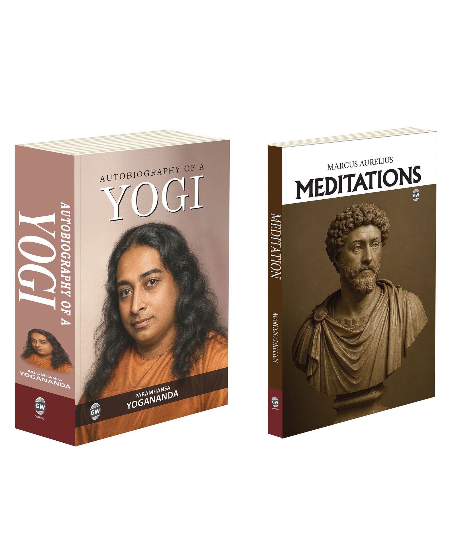 Autobiography of A Yogi, Meditations :- Spiritual Awakening Journey book, self realization story book, yoga and meditation novel book, Paramahansa Yogananda Biography | Combo of 2 Books