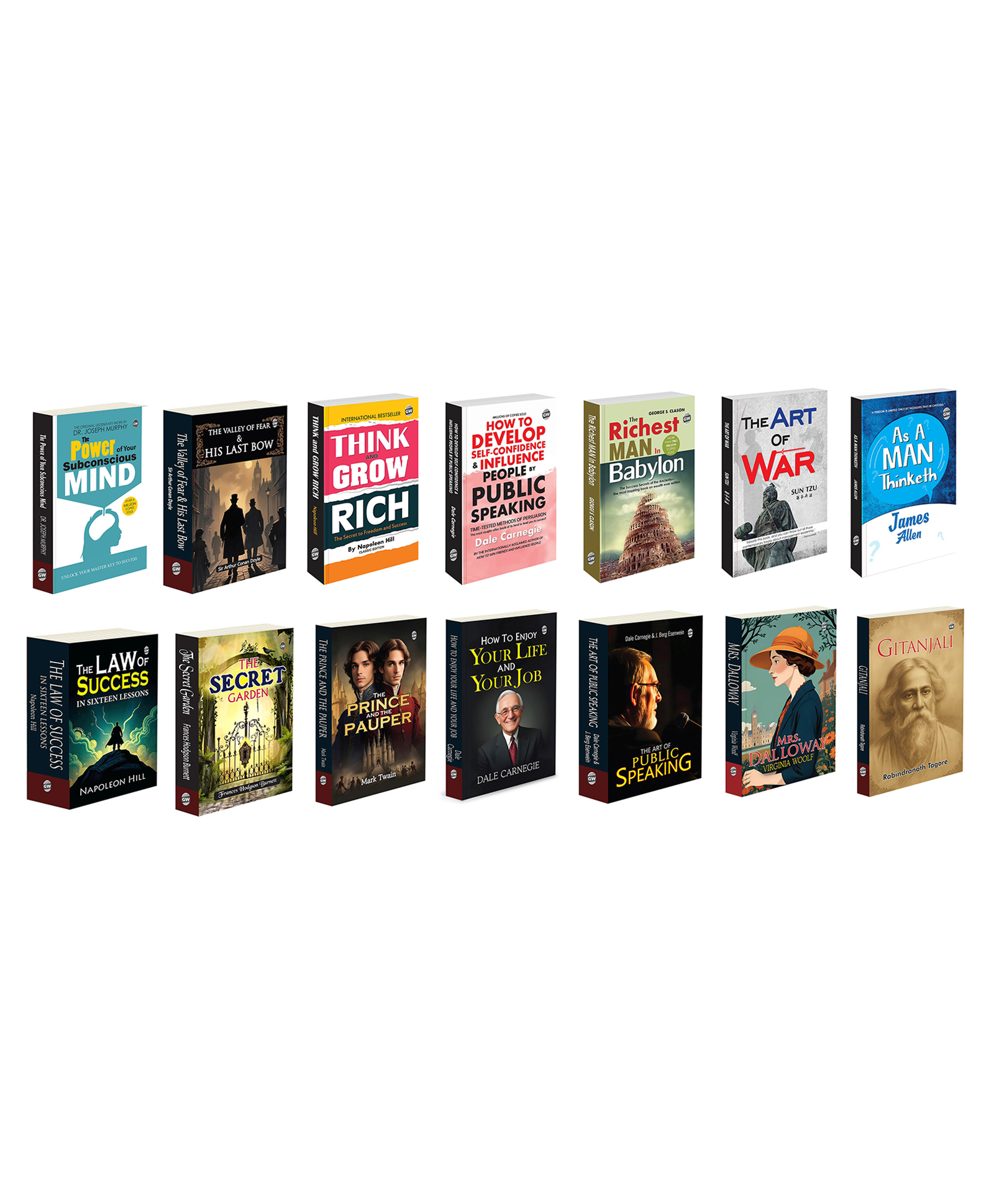 The Power Of Your Subconscious Mind, The Secret Garden, Think & Grow Rich and more :- mind power mastery, inspirational gardening tale, prosperity principles, ancient strategies | Combo of 14 books-image-17