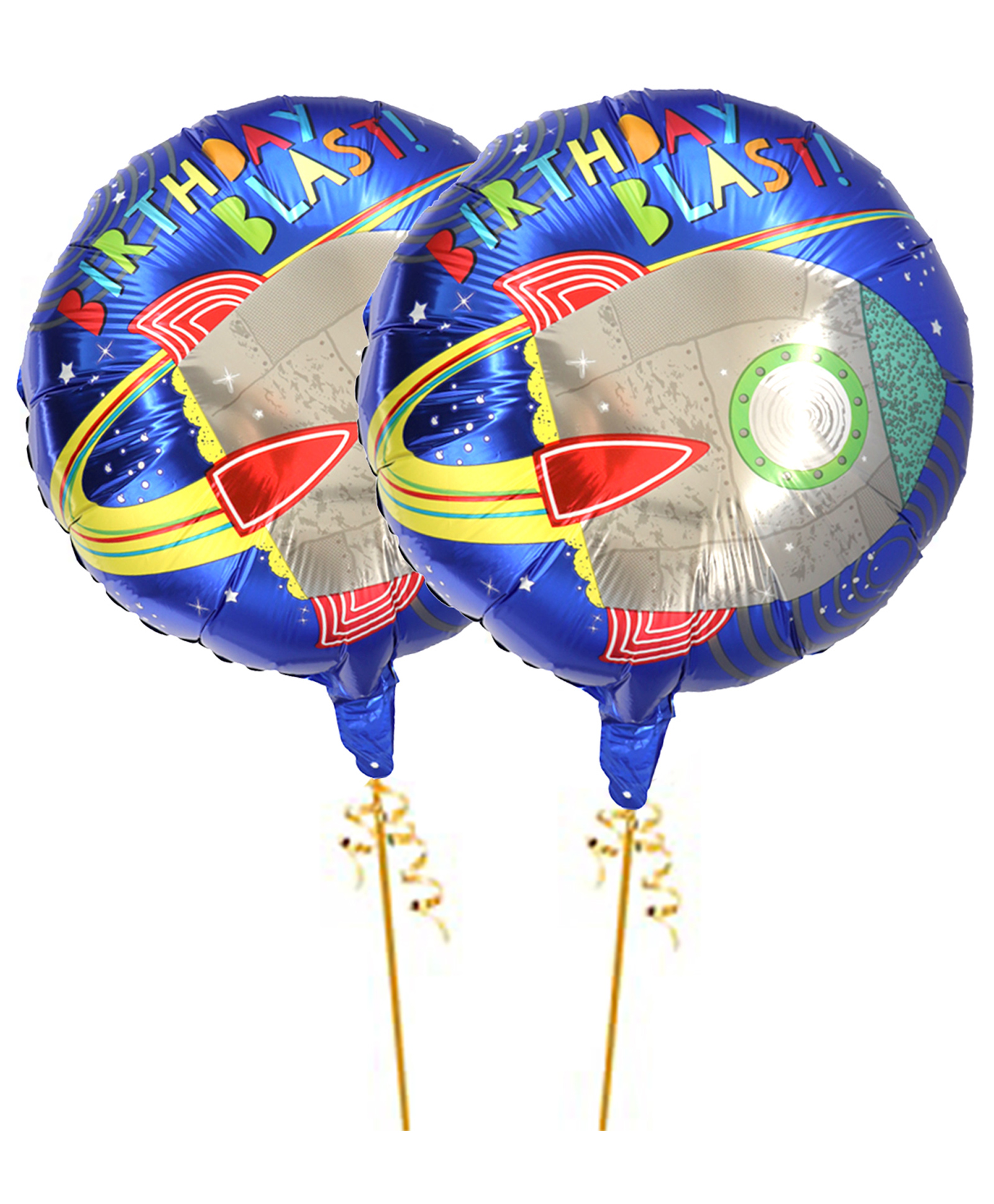 Amfin Foil Balloon Blue - Pack of 2-image-46