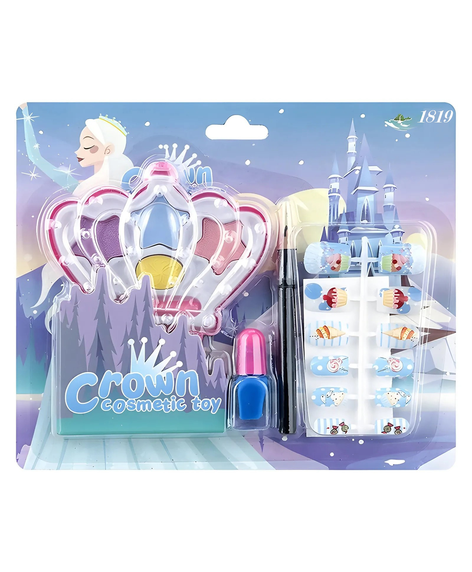 AKN TOYS Girls Toys DIY Makeup Pretend Toys House Eco-friendly Fashion Dress up Make up Set Toys for Girls - PACK OF 1 - ( COLOR MAY VARY )-picture-3