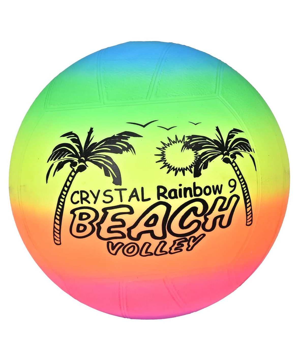 Azhari Inflatable Vinyl Ball for Pool, Beach & Garden Perfect for Children Outdoor & Indoor Play PVC Ball for Kids with 2 Inflating Pins Size 9 Inches Multicolor-image-10