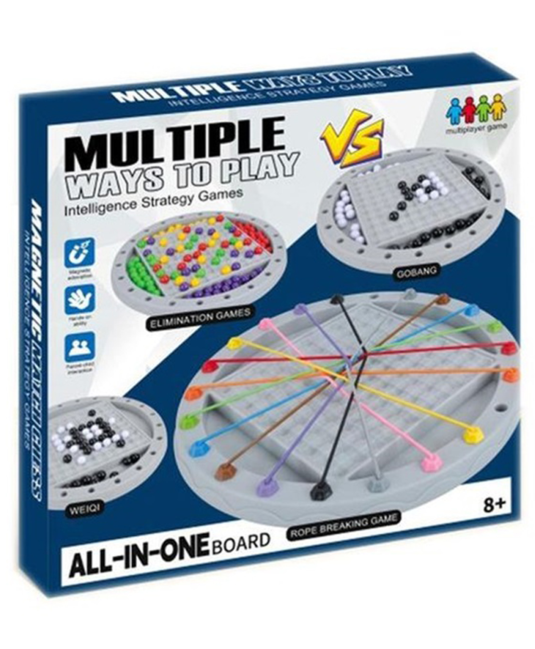 Azhari 4-in1 Multiple Way To Play Puzzle game is a fun, educational, and interactive family game for Kids Multicolor-picture-25