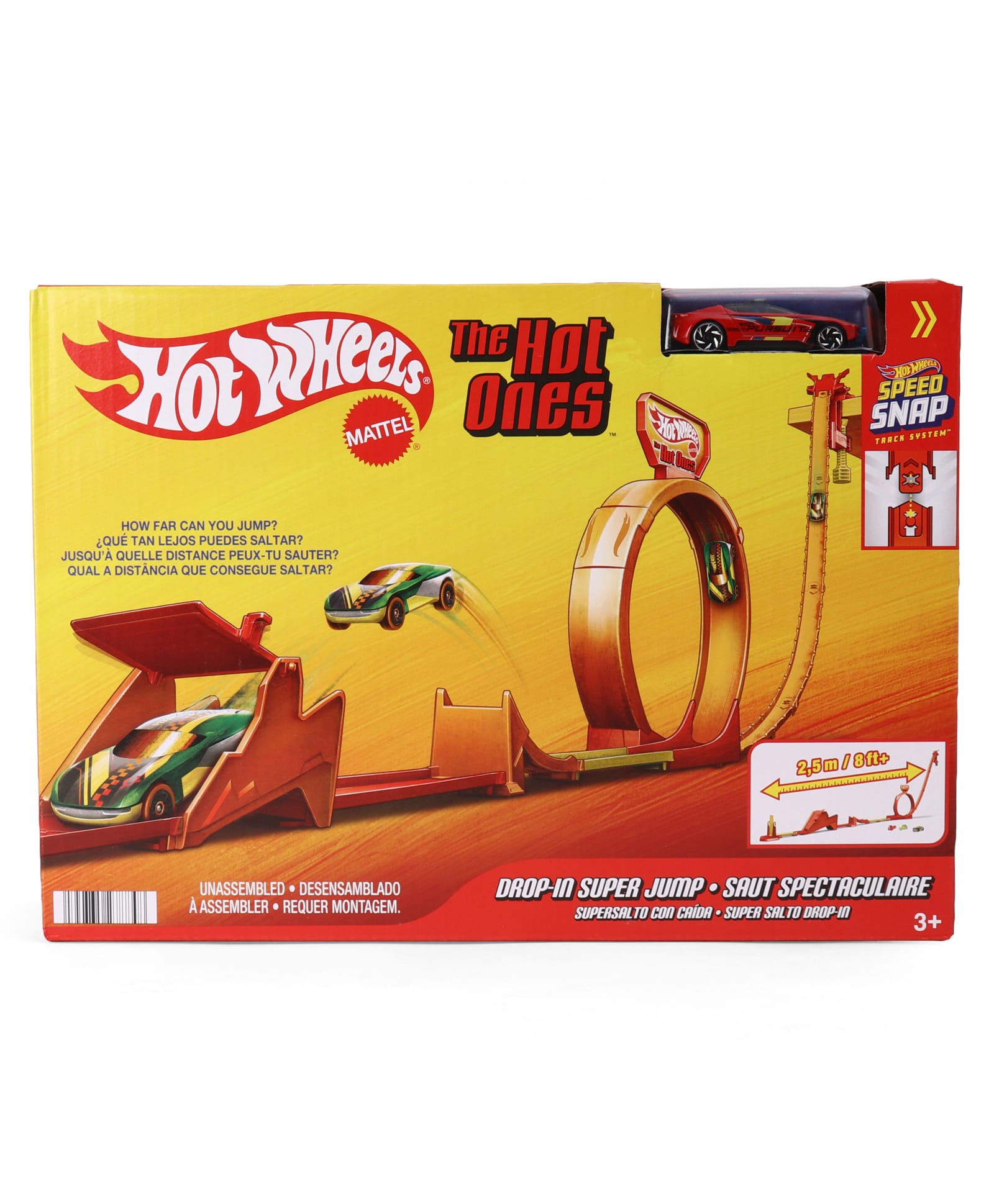 Hot Wheels Multi-Loop Race Off Playset Loop Track with 1 Die-Cast Car-picture-32