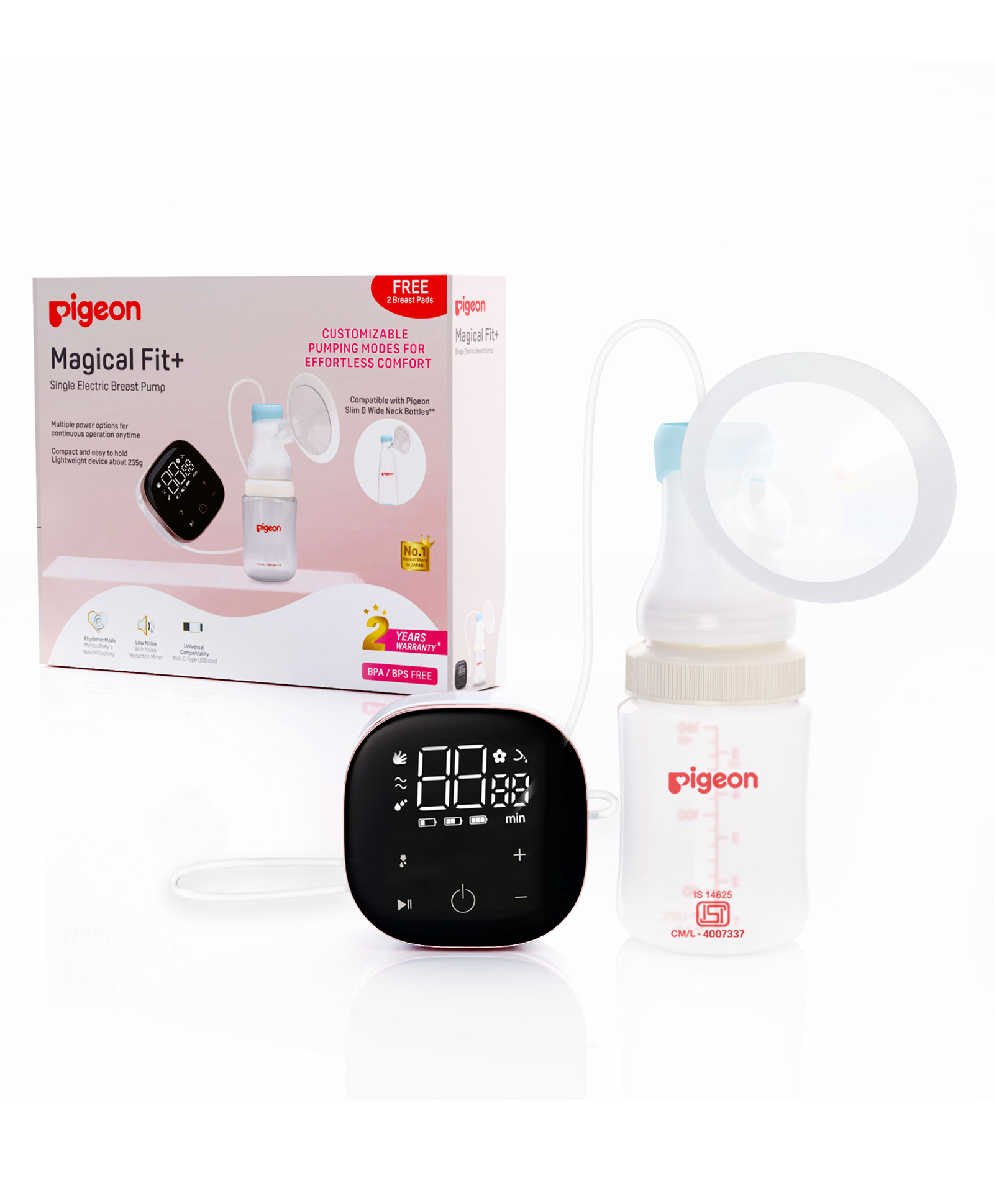 Pigeon Magical Fit Electric Breast Pump - 160 ml-picture-10