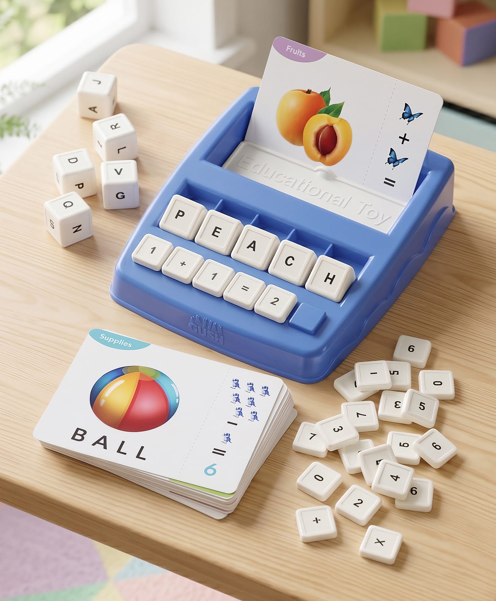 Play Nation 2-in-1 Alphabet & Numbers Matching Game for Kids| Spelling, Counting & Number Recognition| Learning Toy| Boosts Cognitive Skills| Early Education| BIS Certified-picture-28