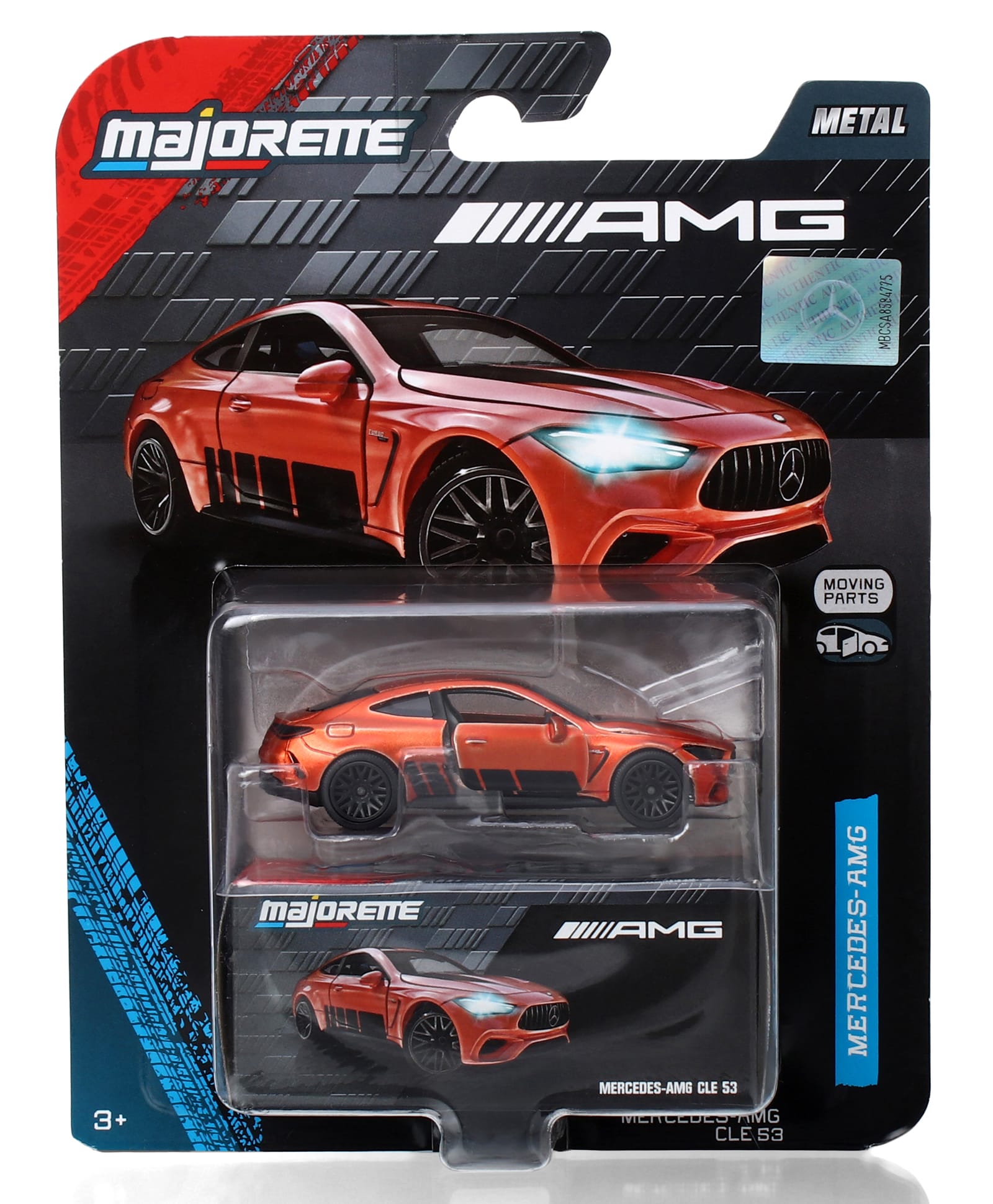 Majorette Mercedes AMG CLE53 Deluxe Die Cast Toy Car - Brown-picture-18