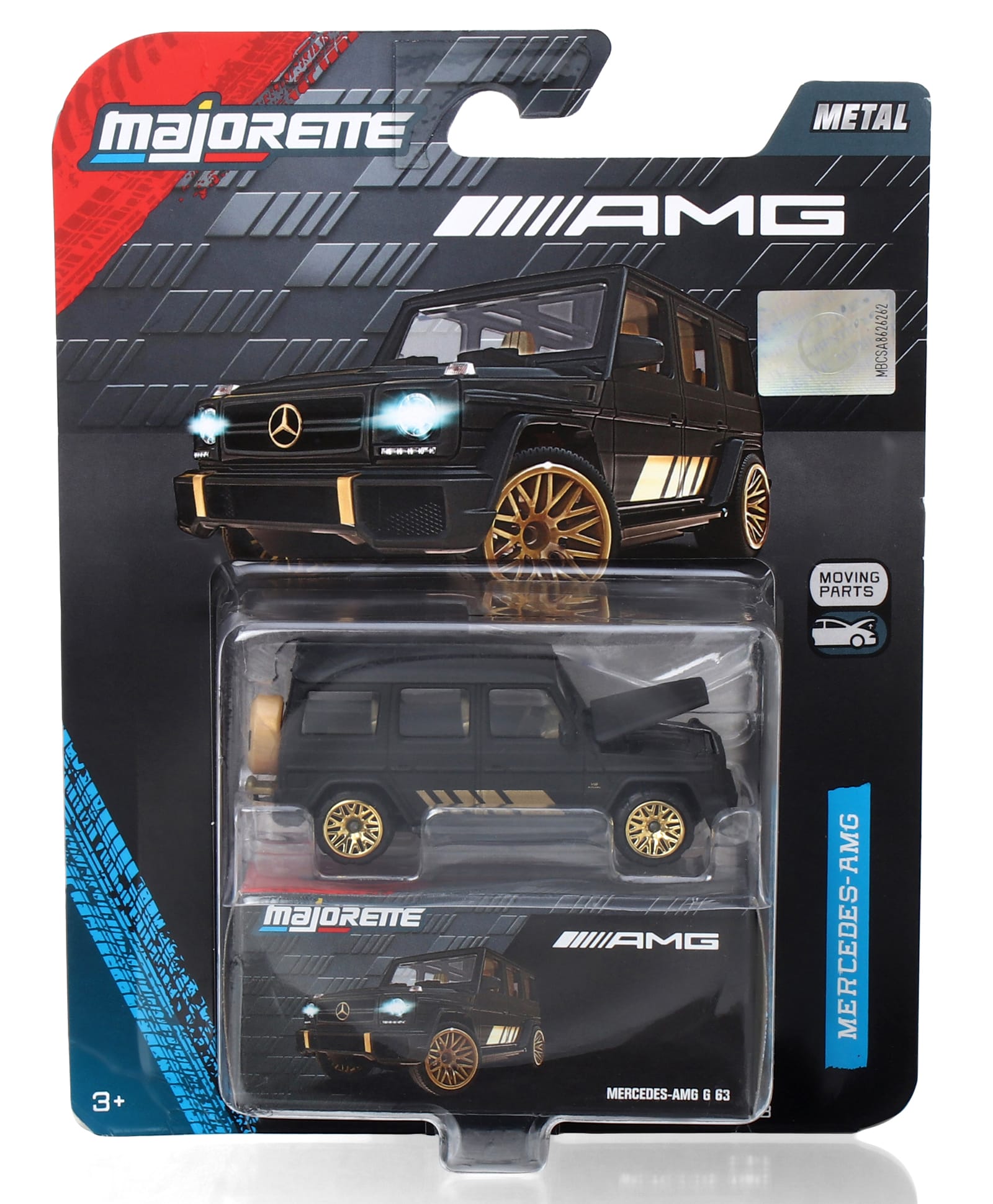 Majorette Mercedes AMG G63 Deluxe Die Cast Toy Car - Black-picture-21