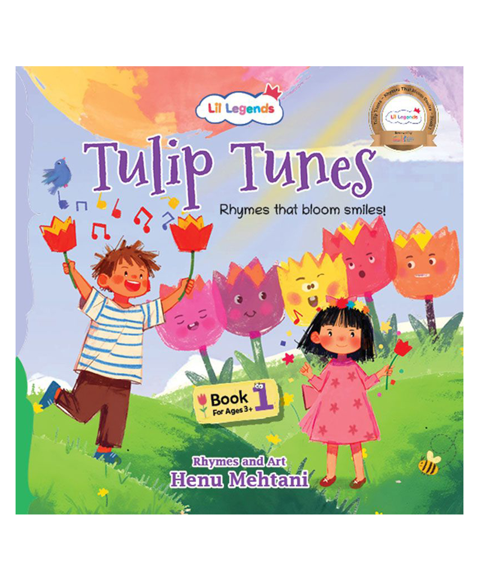 OSWAAL BOOKS Lil Legends: Tulip Tunes Rhymes That Bloom Smiles Book - English
