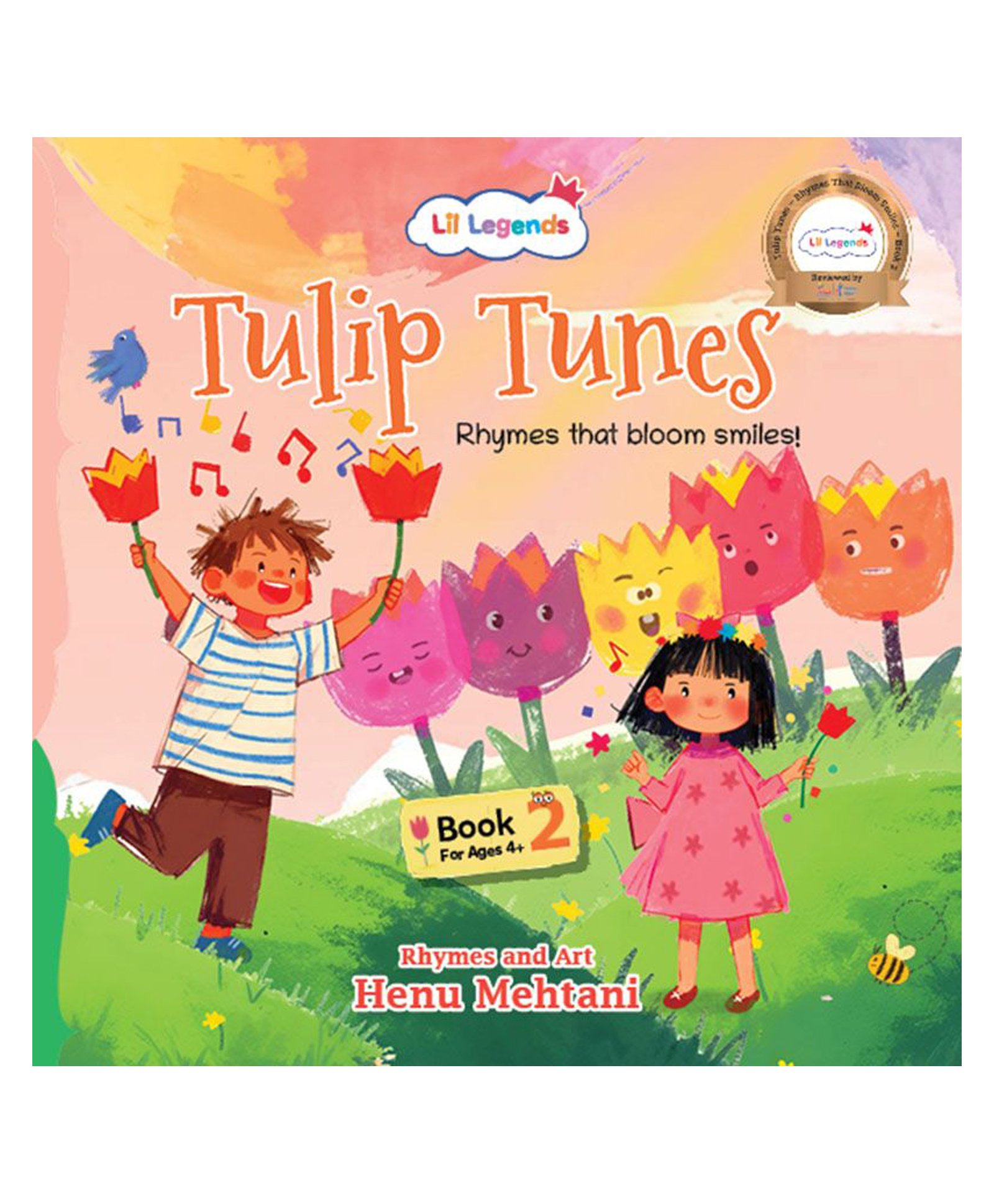 OSWAAL BOOKS Lil Legends: Tulip Tunes Rhymes That Bloom Smiles Book - English