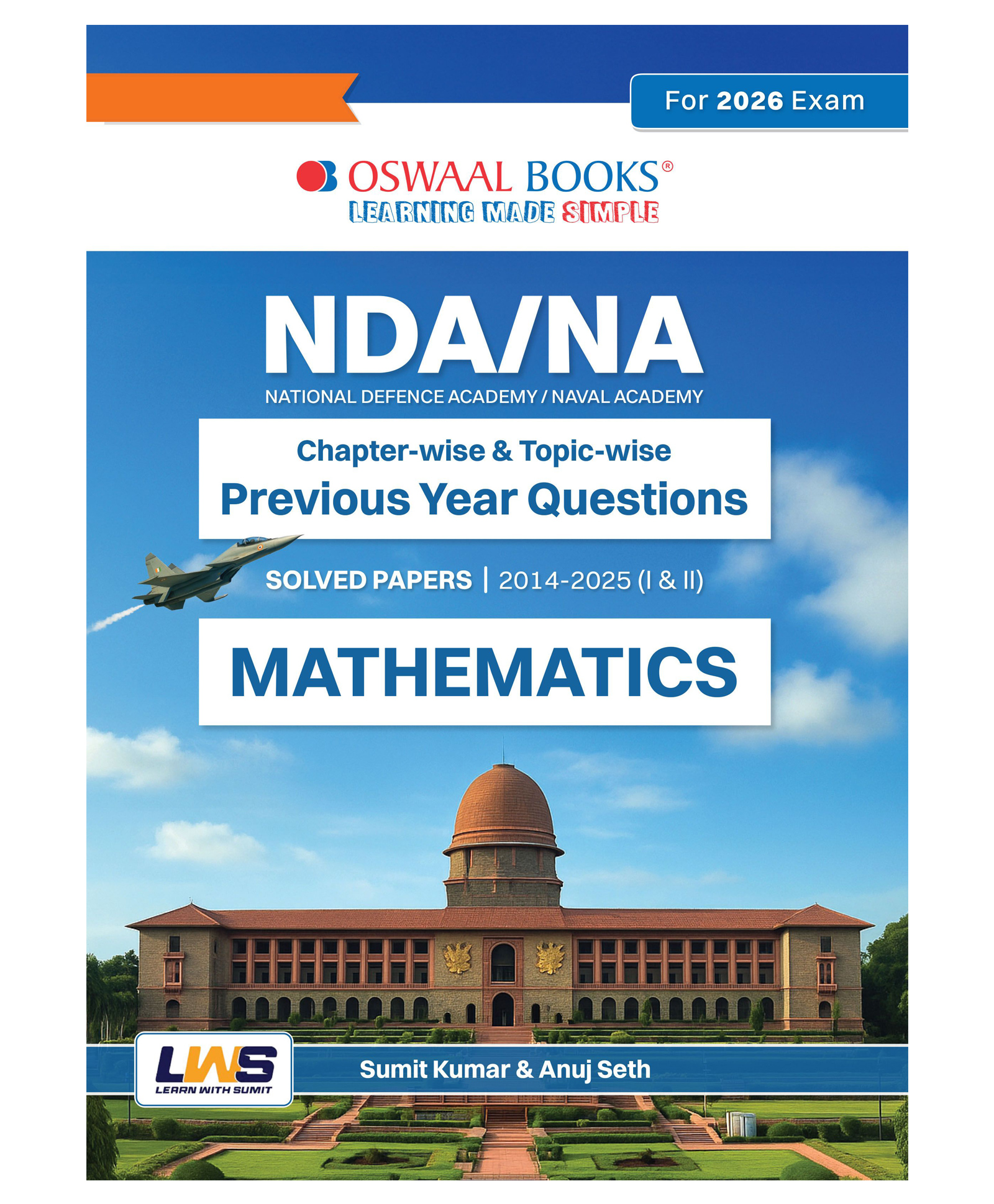 OSWAAL BOOKS NDA-NA (NATIONAL DEFENCE ACADEMY/NAVAL ACADEMY) Chapter-wise & Topic-wise Previous Year Questions Solved Papers 2014-2025 (I & II) | General Ability Test: Mathematics-image-30