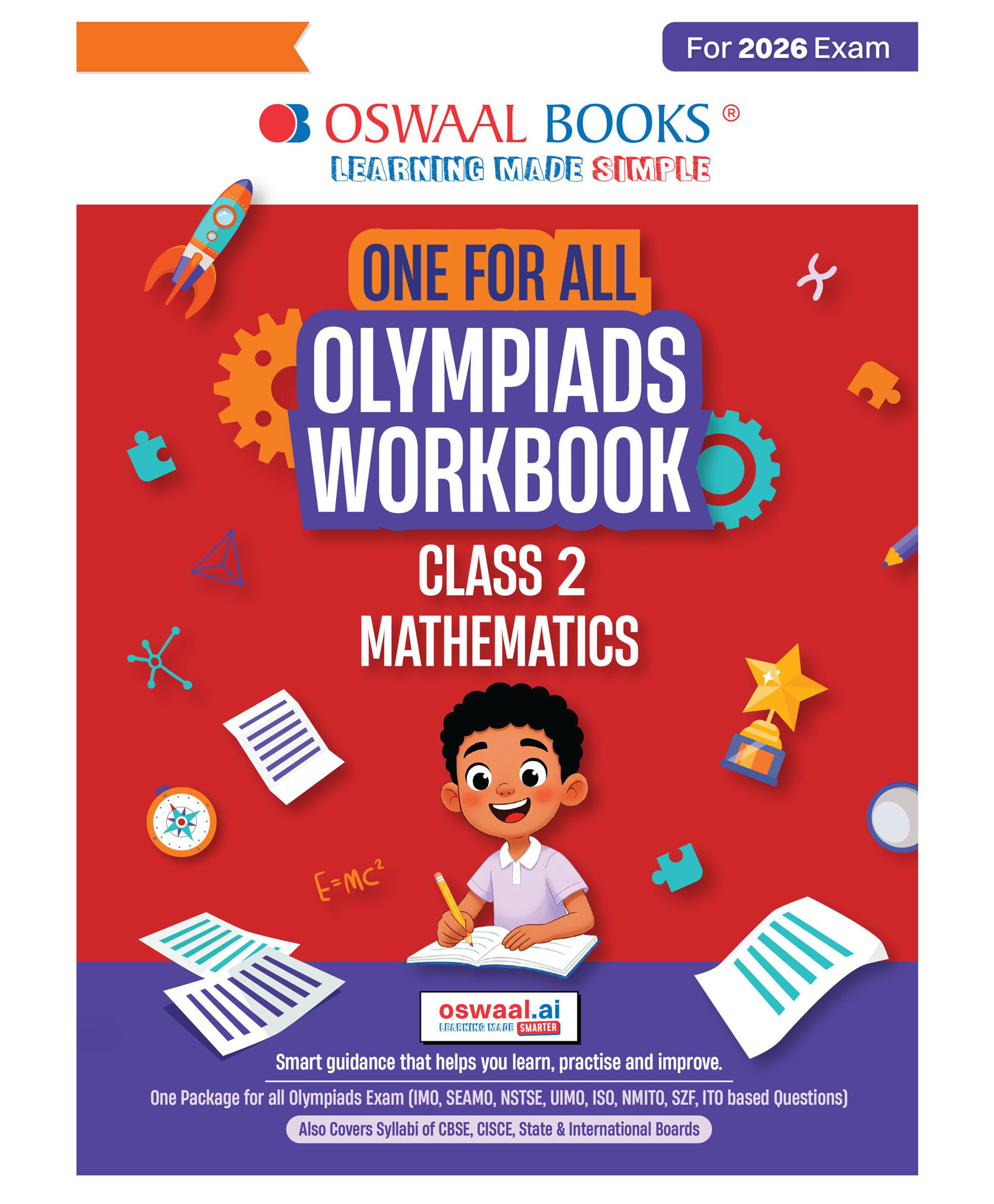 OSWAAL BOOKS One For All Olympiads Workbook Class 2 Maths | Questions for SOF IMO & Other Olympiad Exams 2026 | With Sample Practice Papers & Oswaal.AI-picture-23