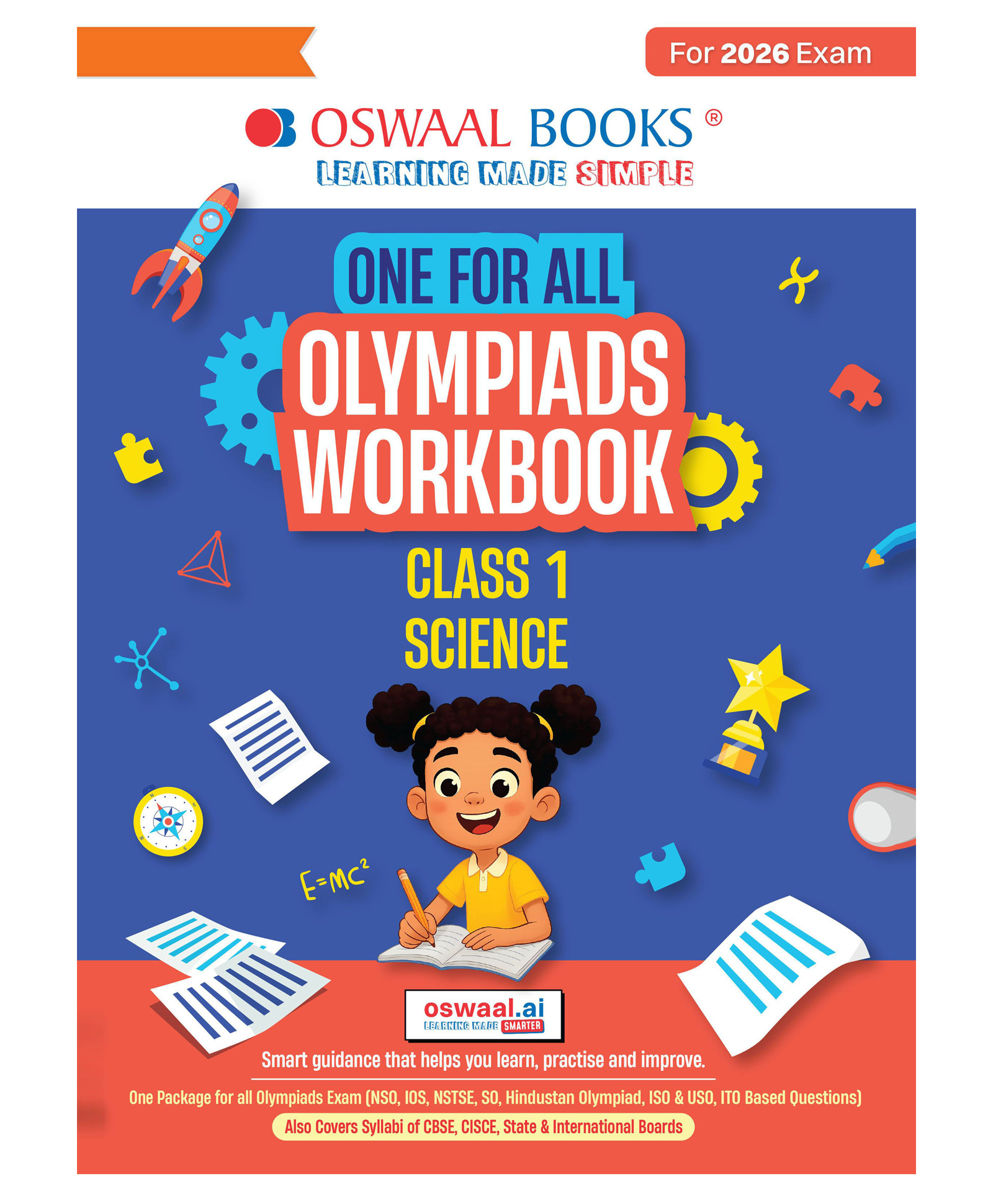 OSWAAL BOOKS One For All Olympiads Workbook Class 1 Science | Questions for SOF NSO & Other Olympiad Exams 2026 | With Sample Practice Papers & Oswaal.AI-picture-14